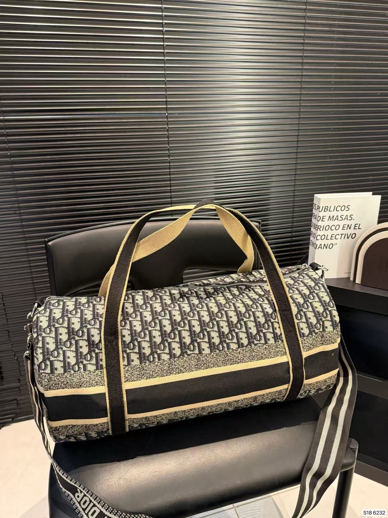 DIOR プリント トラベルバッグ【50％割引+送料無料】