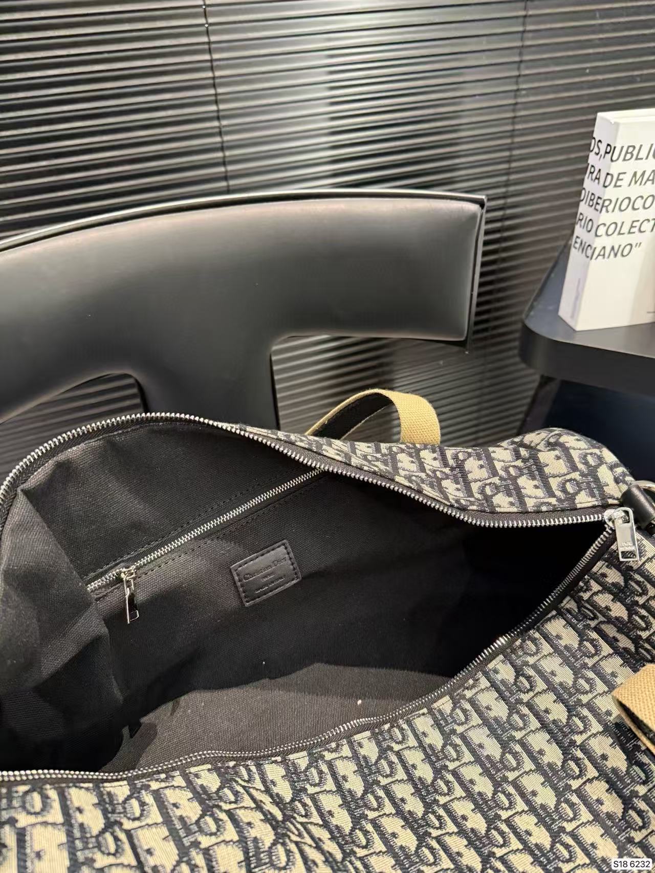 DIOR プリント トラベルバッグ【50％割引+送料無料】