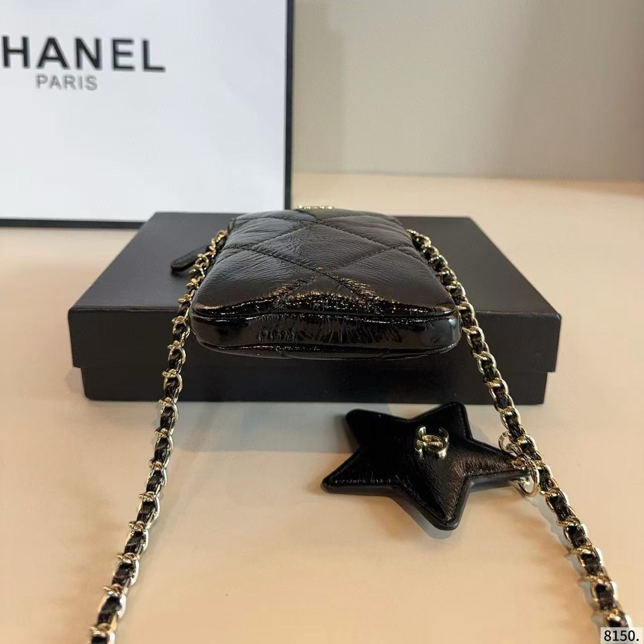 CHANE1 五芒星チェーンバッグ【50％割引+送料無料】