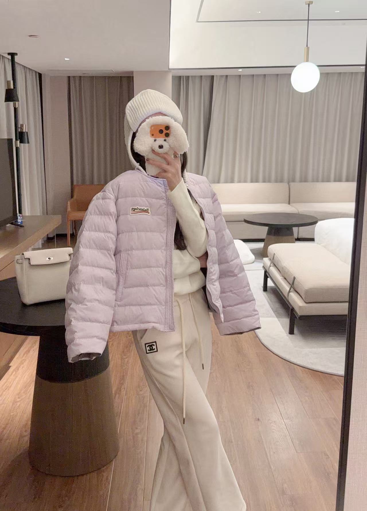 BALENC1AG ミニマリスト レター ダウンジャケット【50％割引+送料無料】