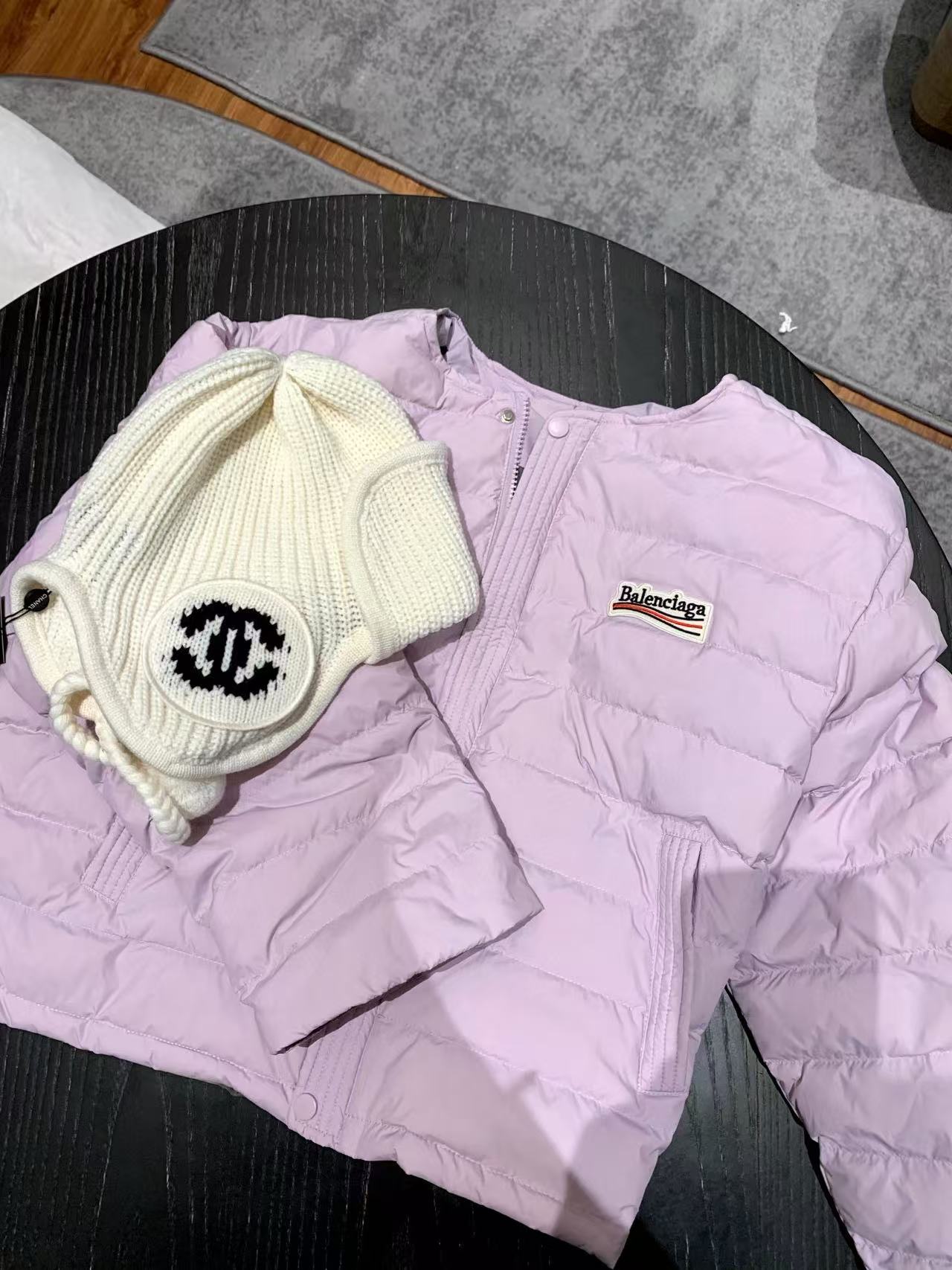 BALENC1AG ミニマリスト レター ダウンジャケット【50％割引+送料無料】