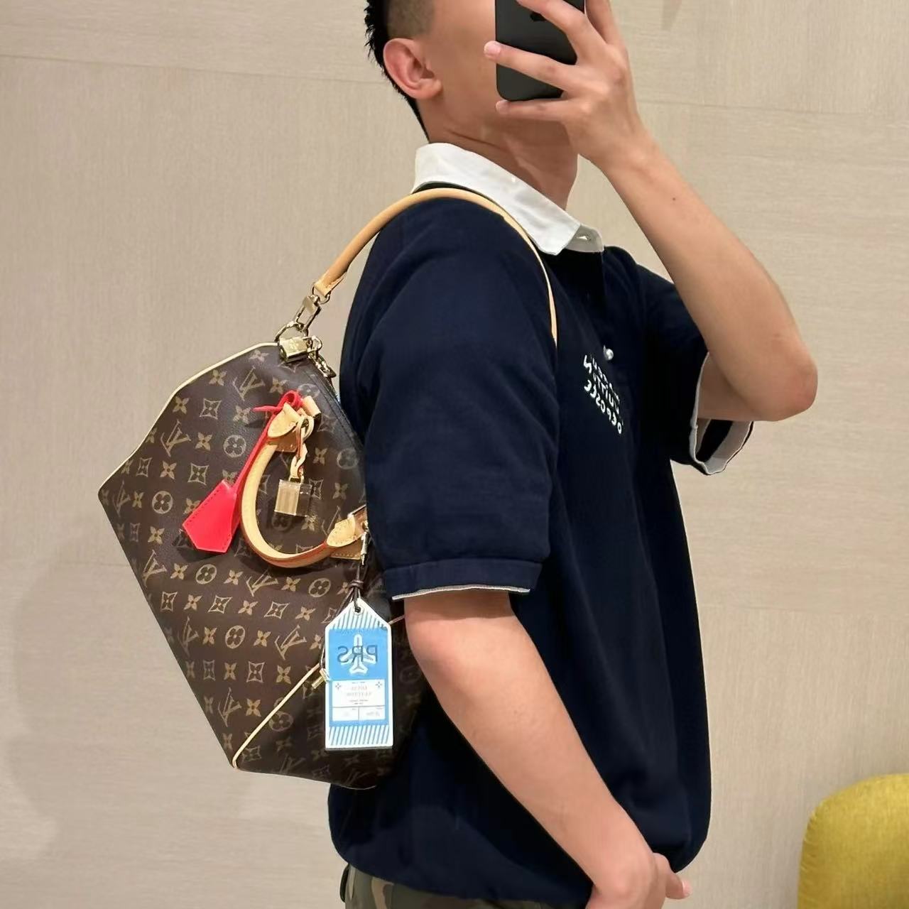 LVプリントハンドバッグ【50％割引+送料無料】