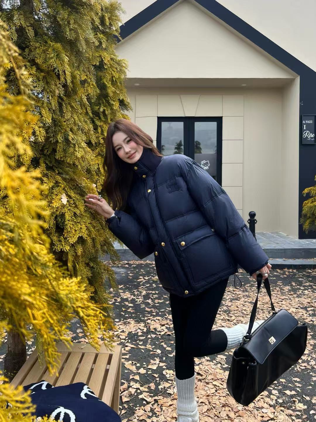 CEL1NE 凱旋門スタンドカラーダウンジャケット【50％割引+送料無料】