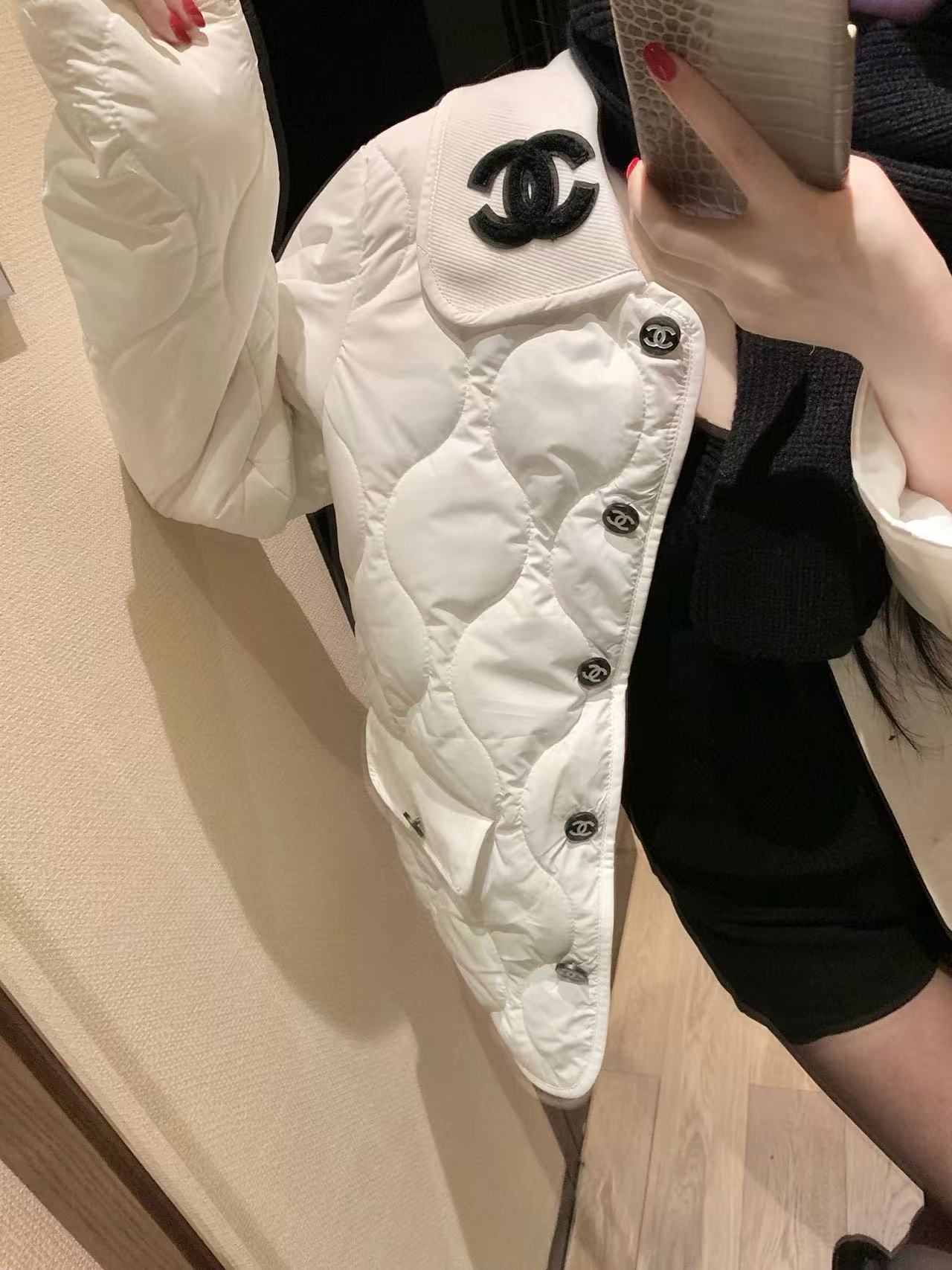 CHANE1 ダブルCボタンジャケット【50％割引+送料無料】