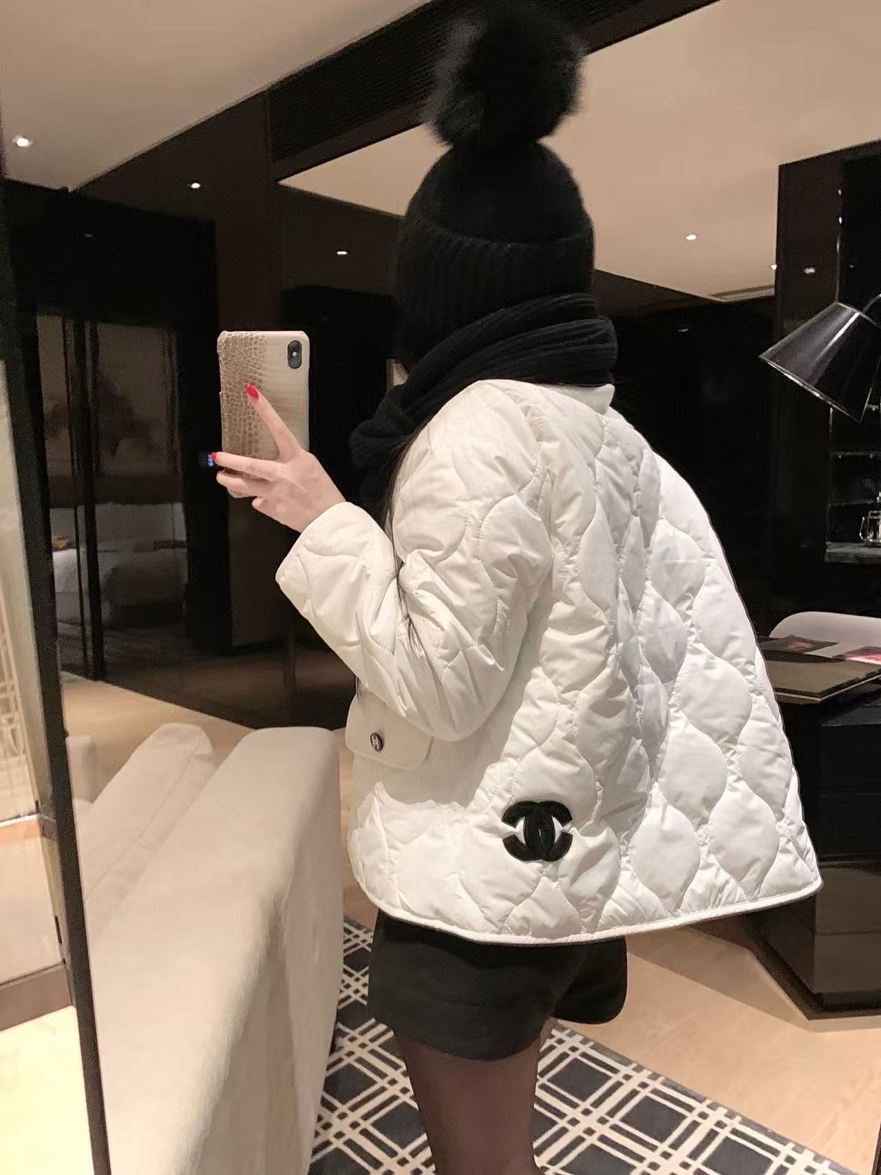 CHANE1 ダブルCボタンジャケット【50％割引+送料無料】