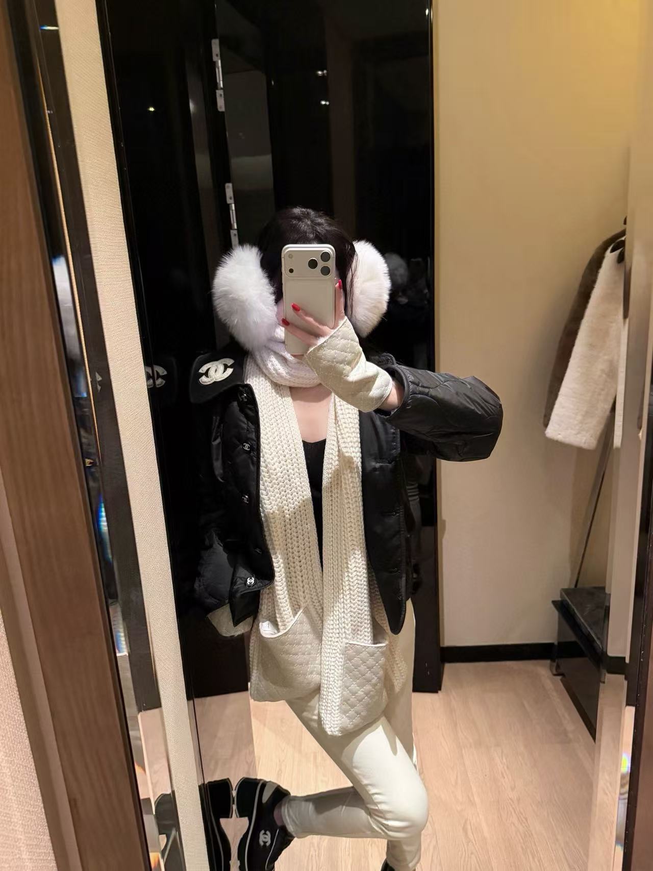 CHANE1 ダブルCボタンジャケット【50％割引+送料無料】