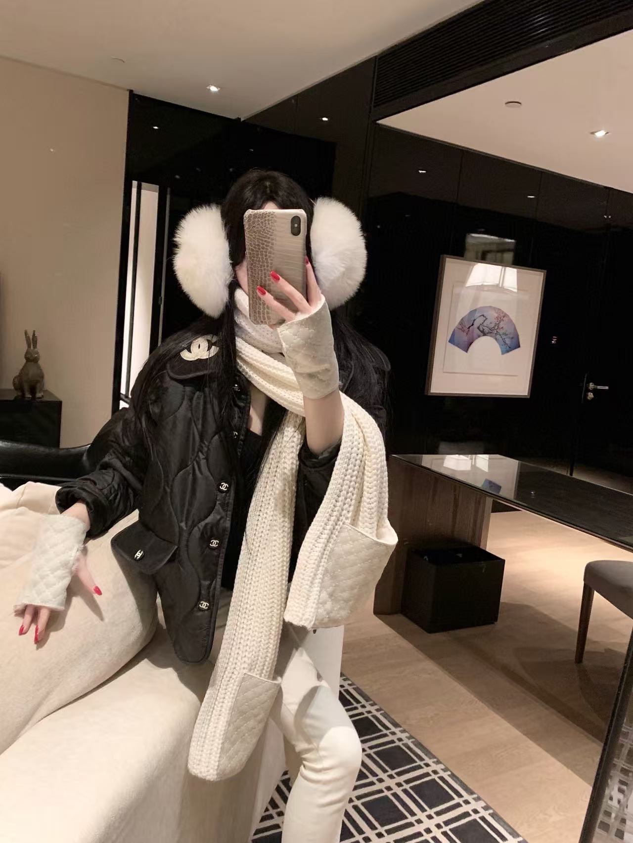 CHANE1 ダブルCボタンジャケット【50％割引+送料無料】