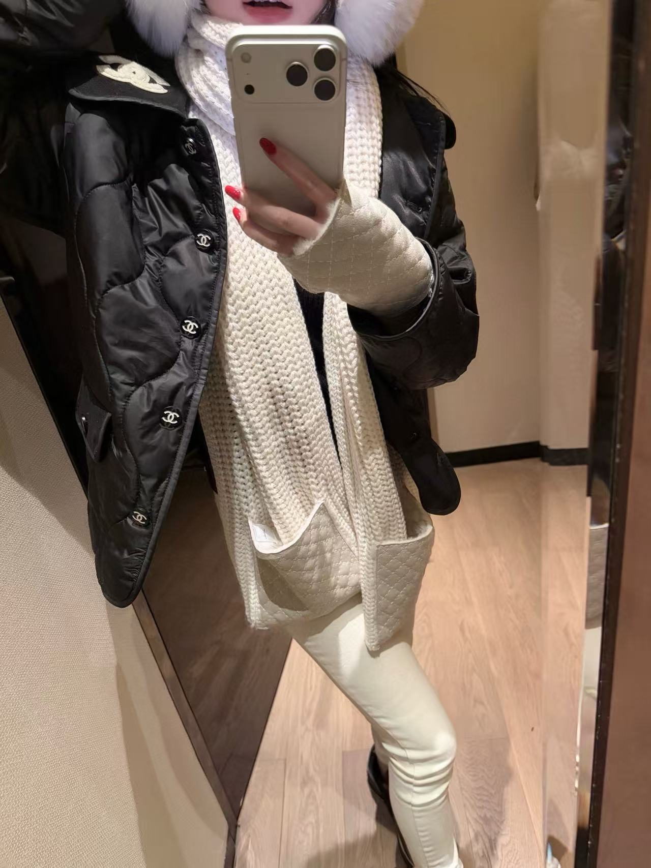 CHANE1 ダブルCボタンジャケット【50％割引+送料無料】