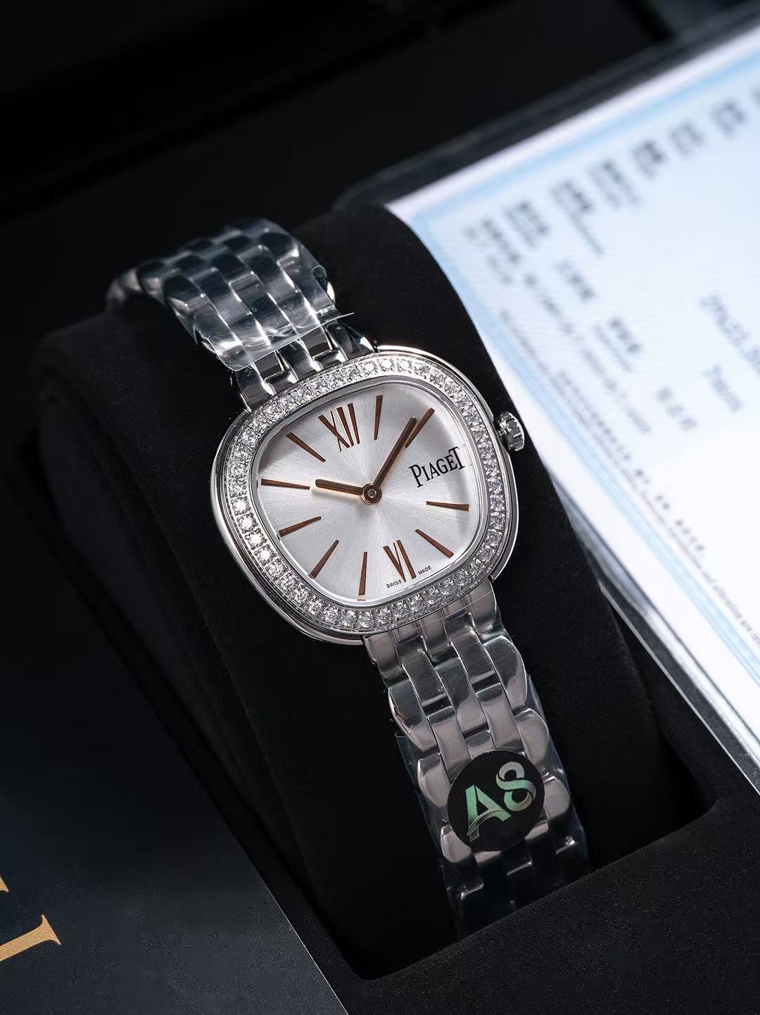 P1AGET ダイヤモンドセットウォッチ【50％割引+送料無料】