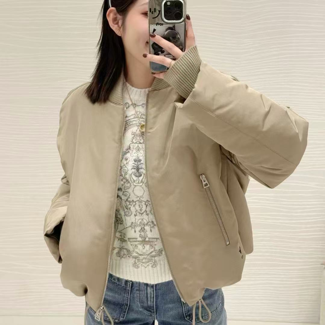 DIOR スカーフ スタンドカラー コットンジャケット【50％割引+送料無料】