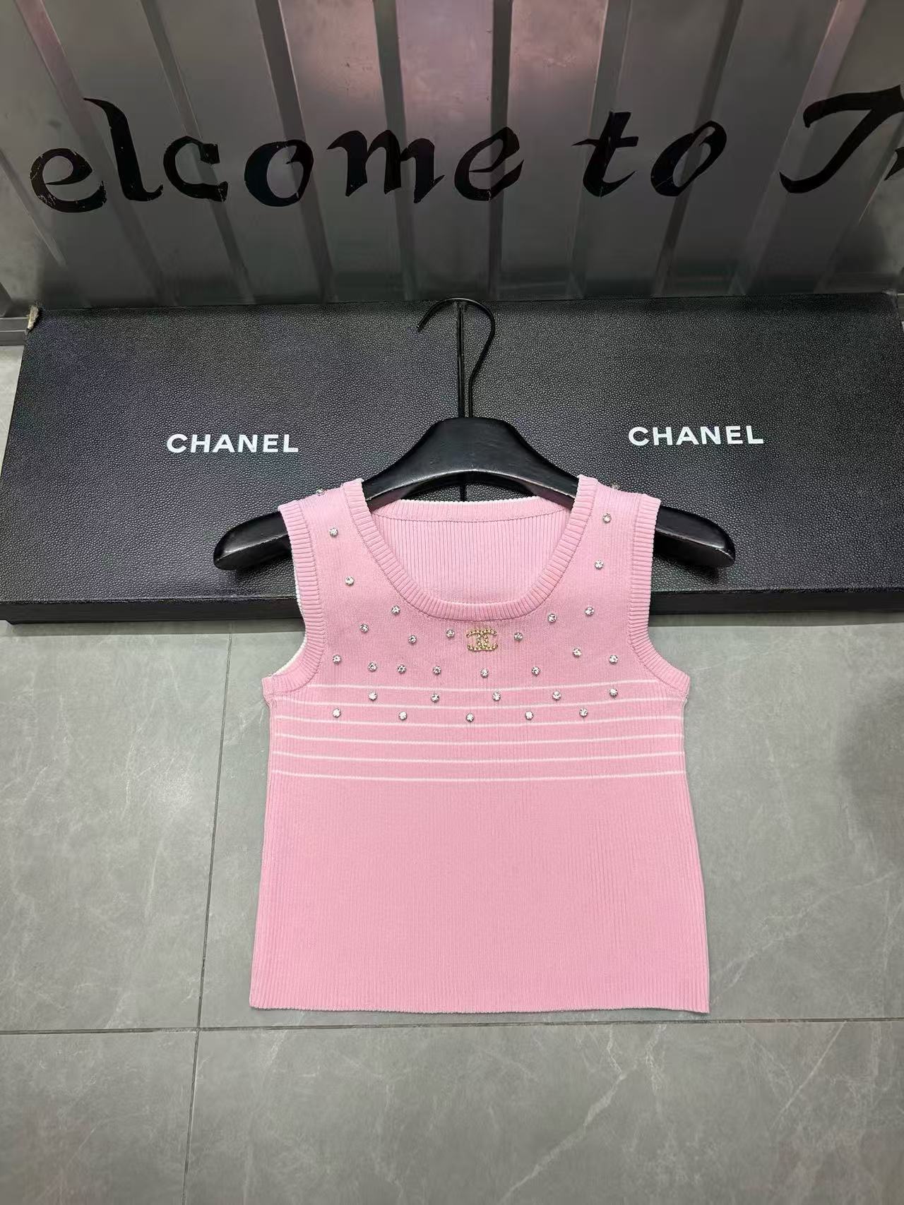 CHANE1 ダイヤモンドダブルCウールベスト【50％割引+送料無料】