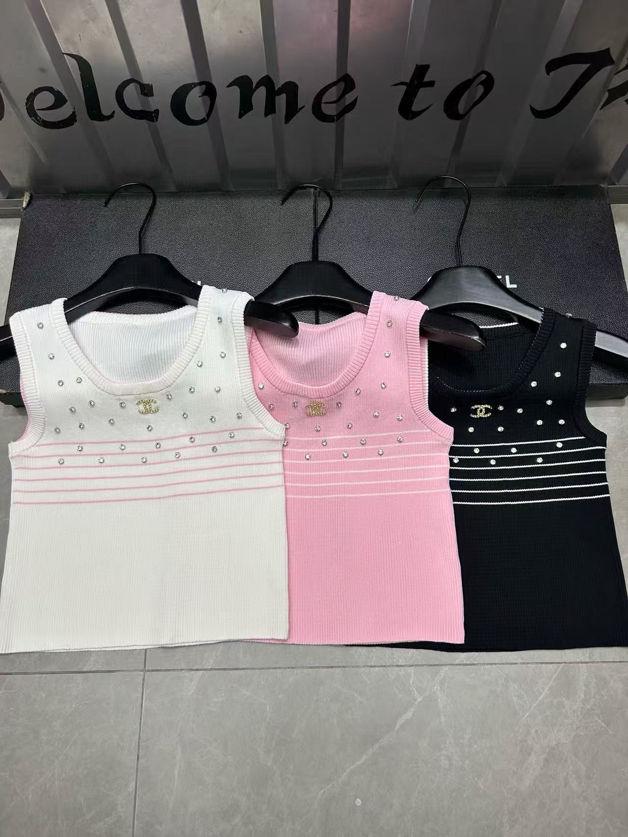 CHANE1 ダイヤモンドダブルCウールベスト【50％割引+送料無料】