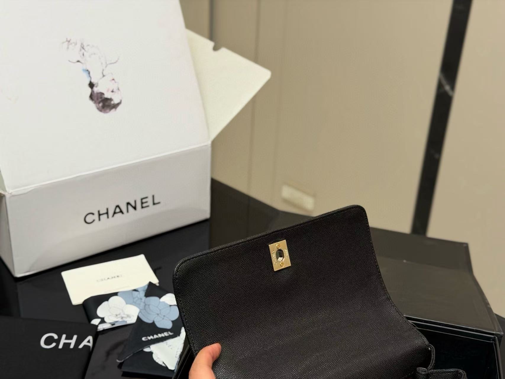 CHANE1 チェーンカラーブロックハンドバッグ【50％割引+送料無料】