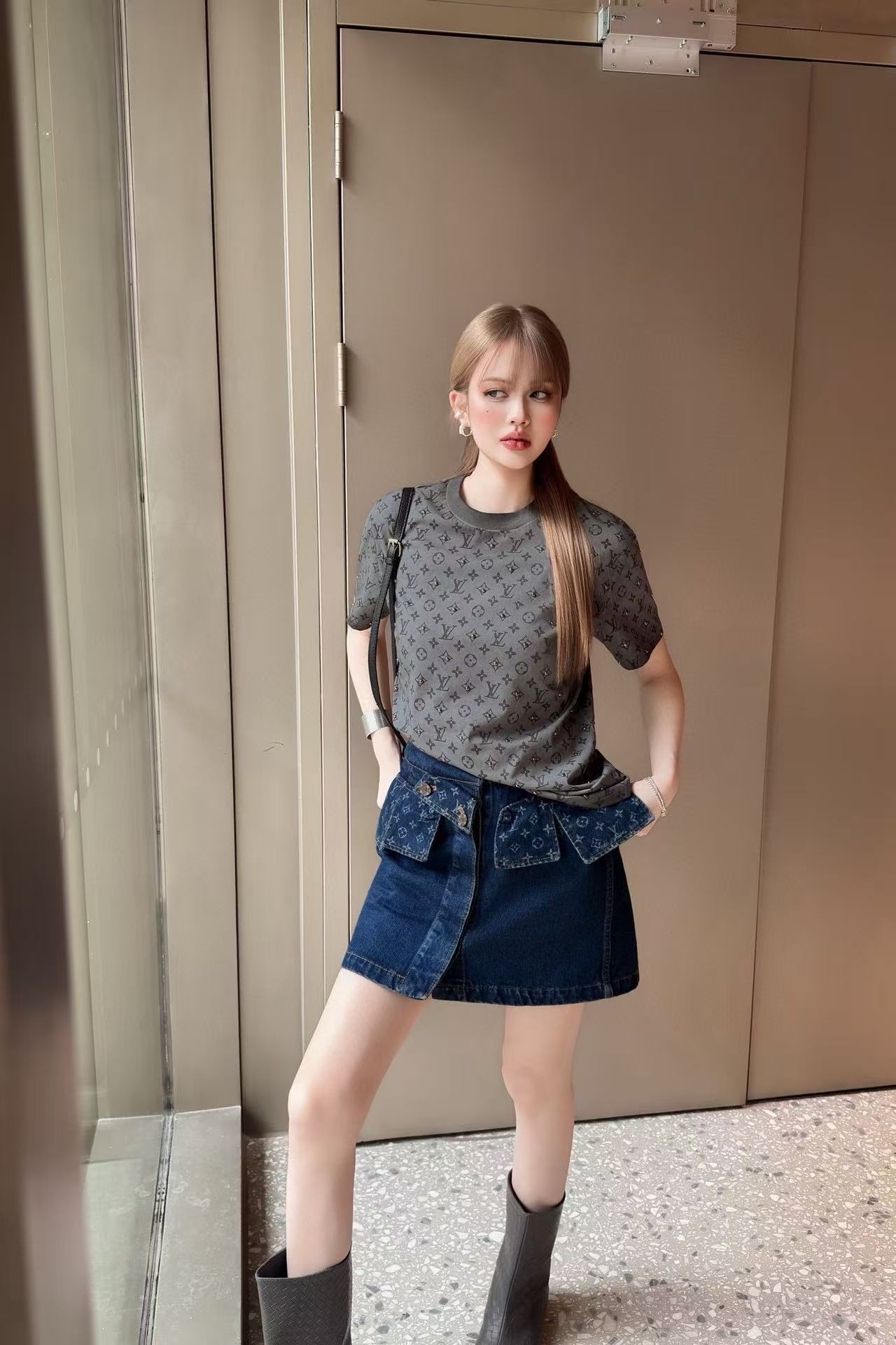 LVプリントTシャツ【50％割引+送料無料】