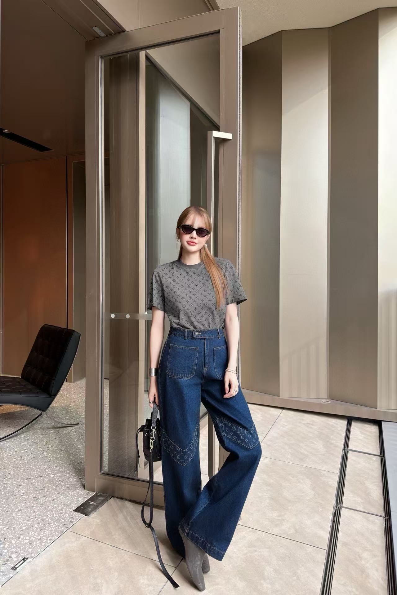 LVプリントTシャツ【50％割引+送料無料】