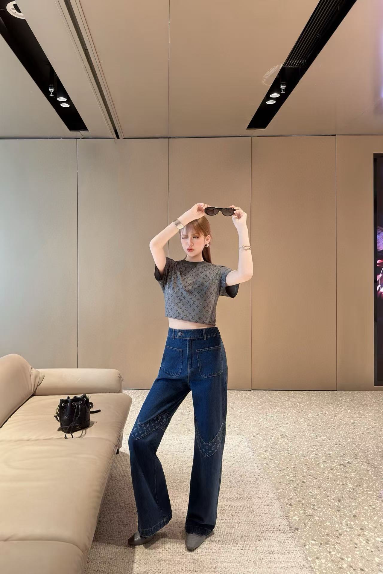 LVプリントTシャツ【50％割引+送料無料】