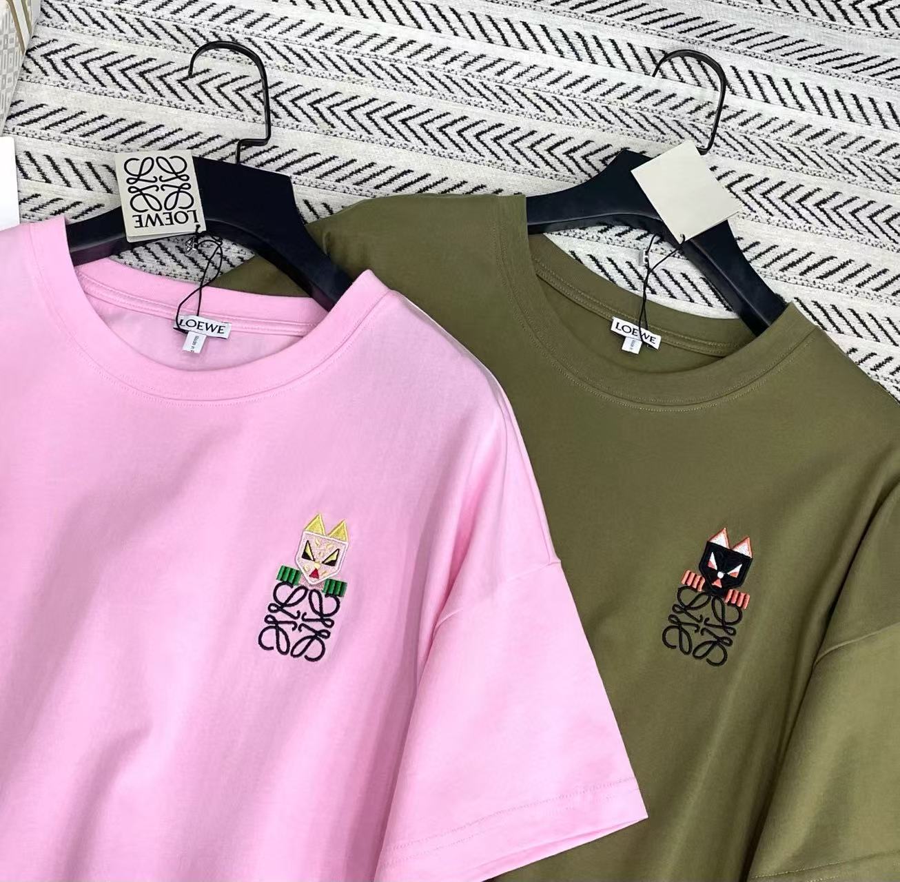 L0WEW 刺繍ロゴ Tシャツ【50％割引+送料無料】