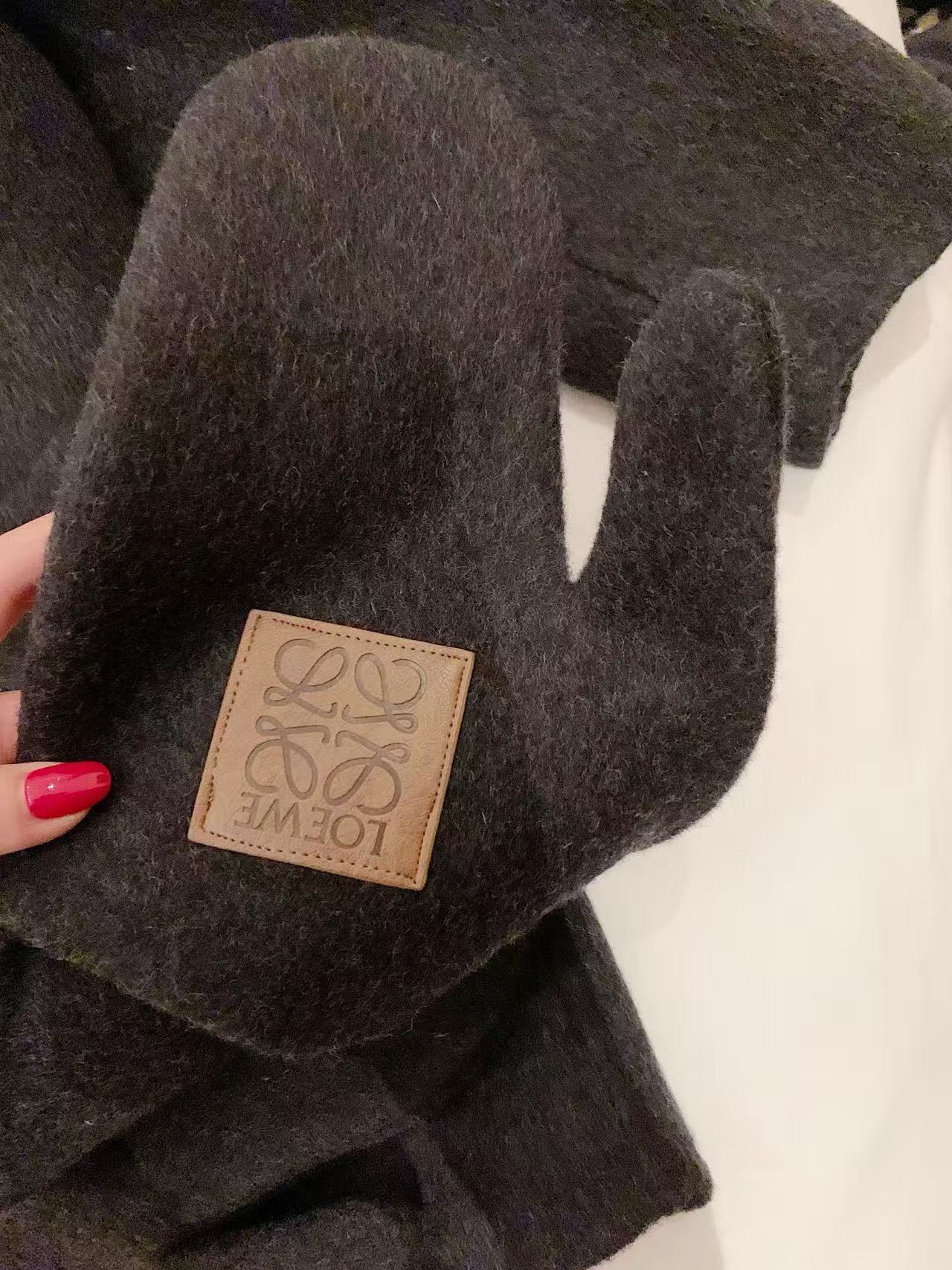 L0WEW カシミアスカーフ + コート【50％割引+送料無料】