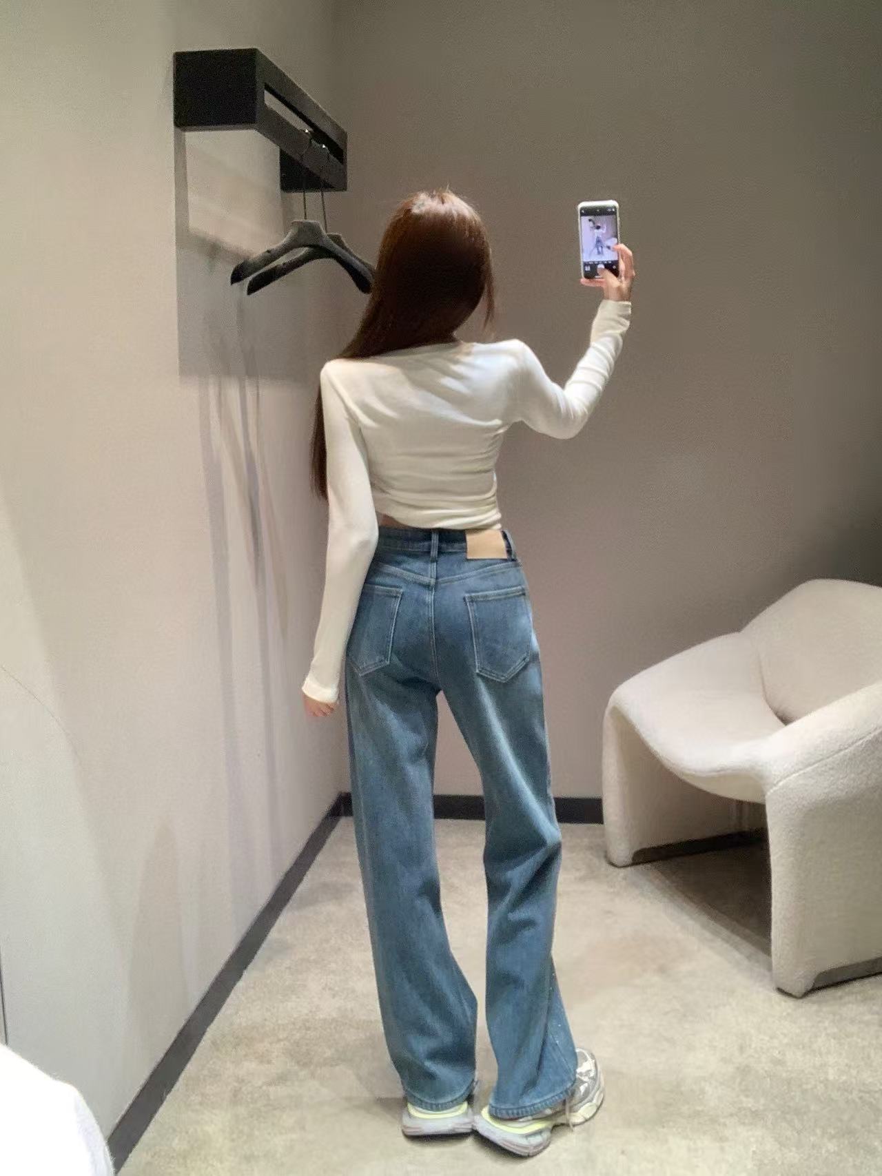 LV四つ葉のクローバープリントジーンズ【50％割引+送料無料】