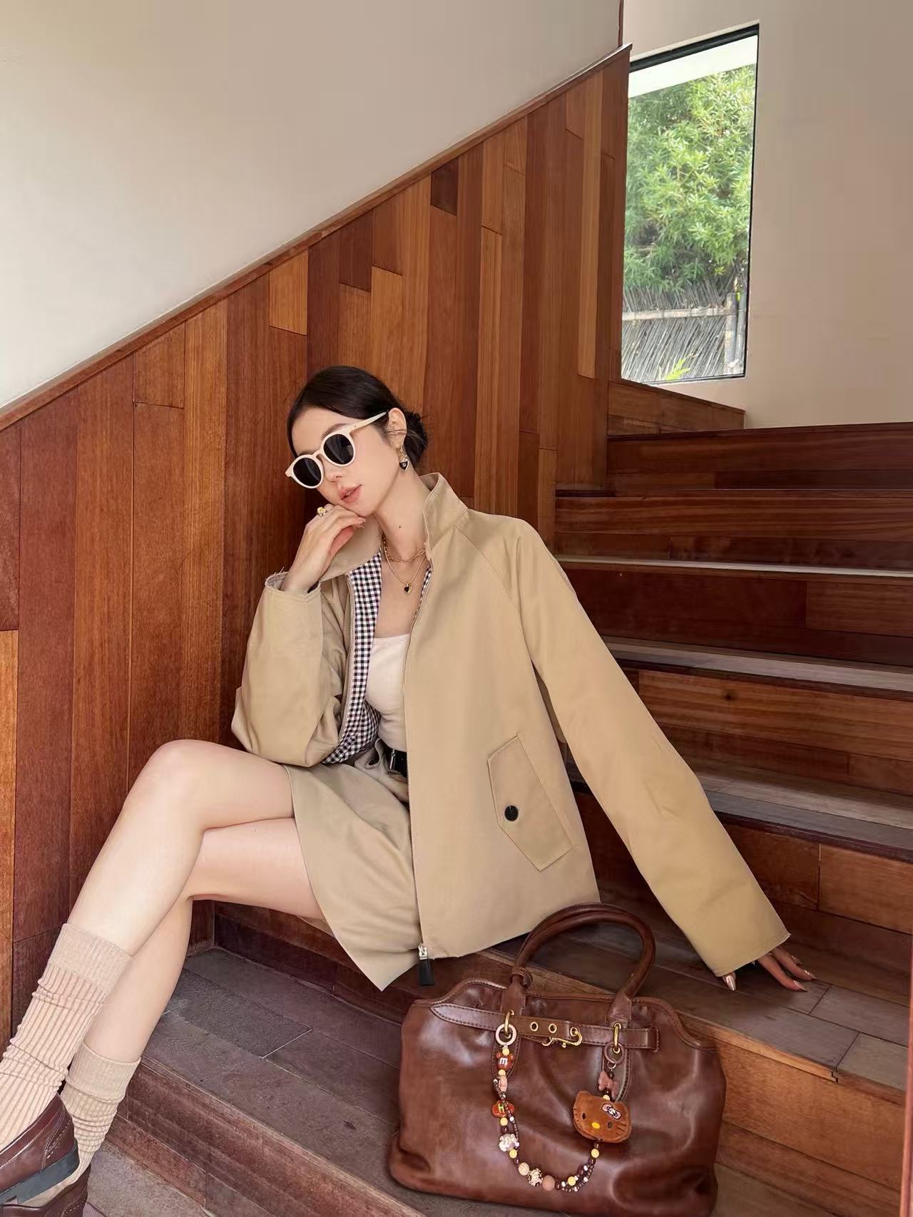 DIOR高品質シンプルジャケット+スカート ツーピースセット【50％割引+送料無料】