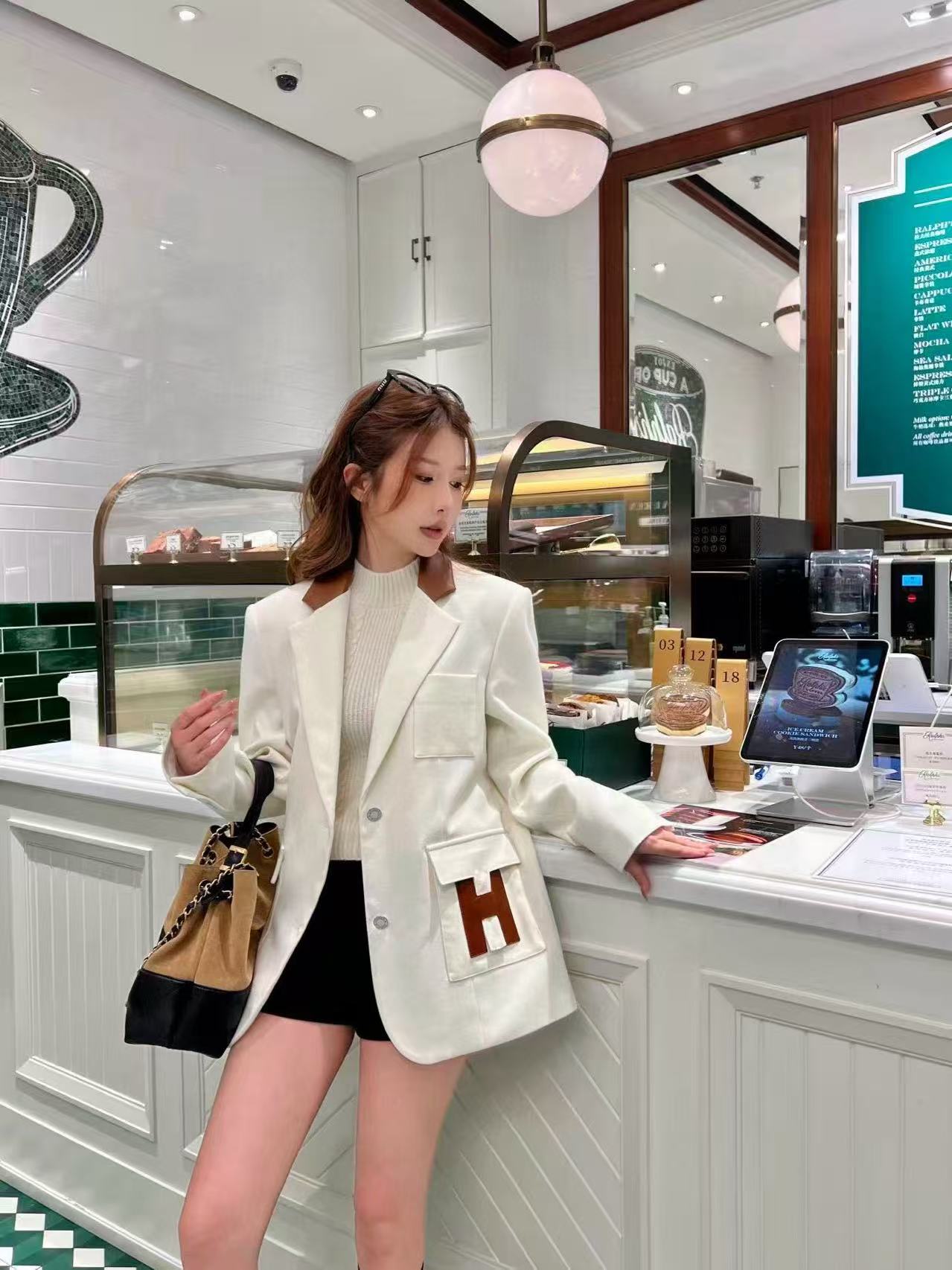 HERME5 ラペルスーツジャケット【50％割引+送料無料】