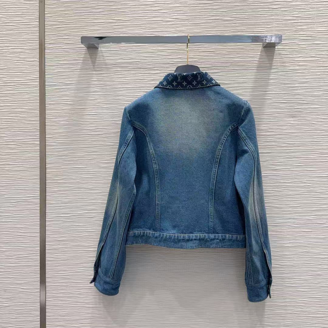 LVデニムラペルジャケット【50％割引+送料無料】