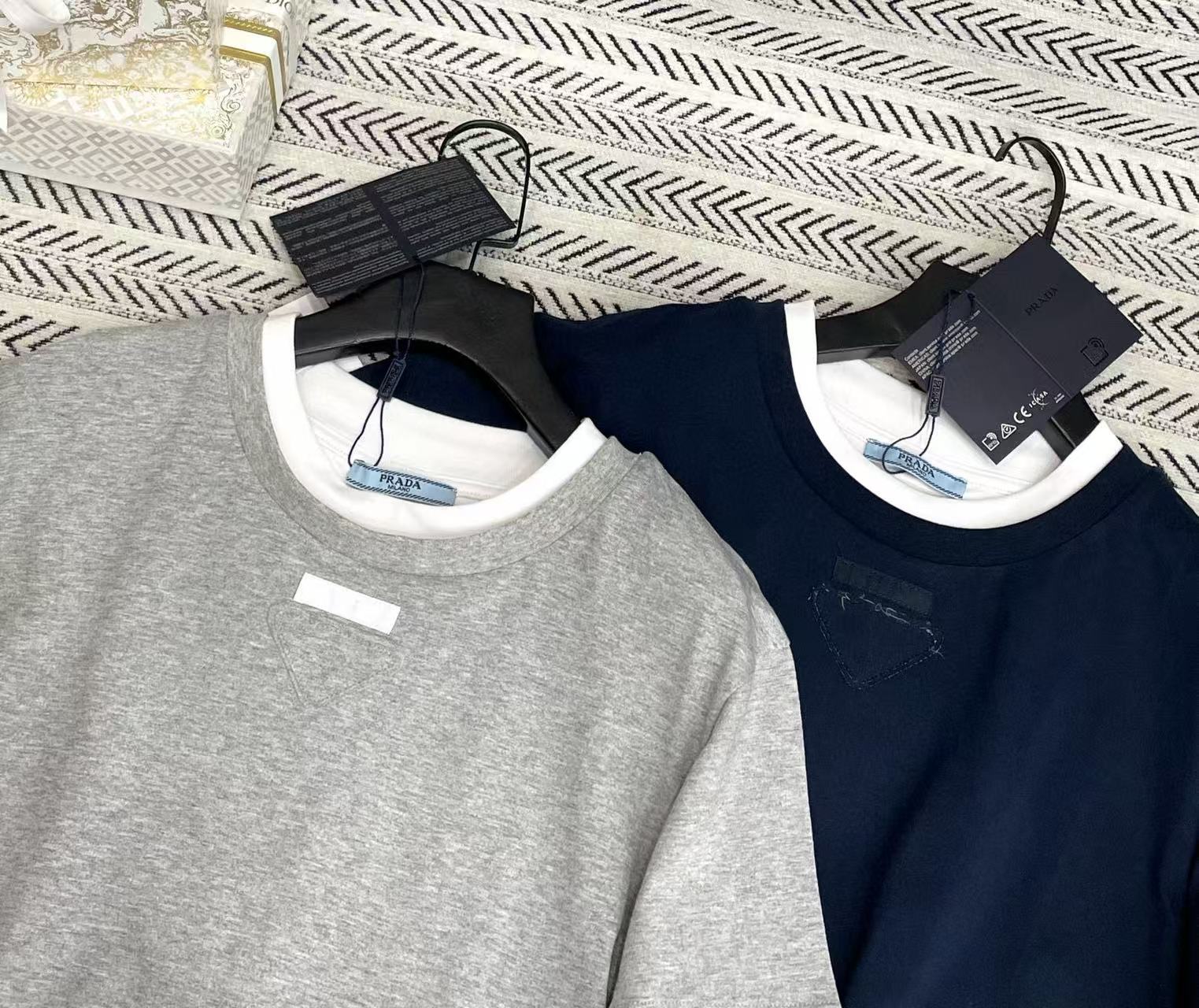 PR4DA カラーブロック レター Tシャツ【50％割引+送料無料】