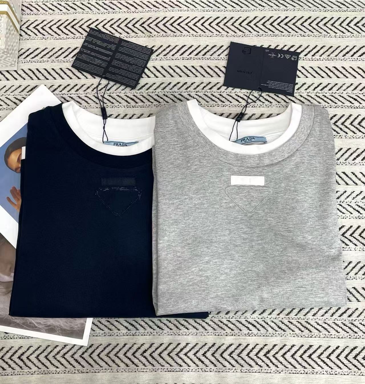 PR4DA カラーブロック レター Tシャツ【50％割引+送料無料】