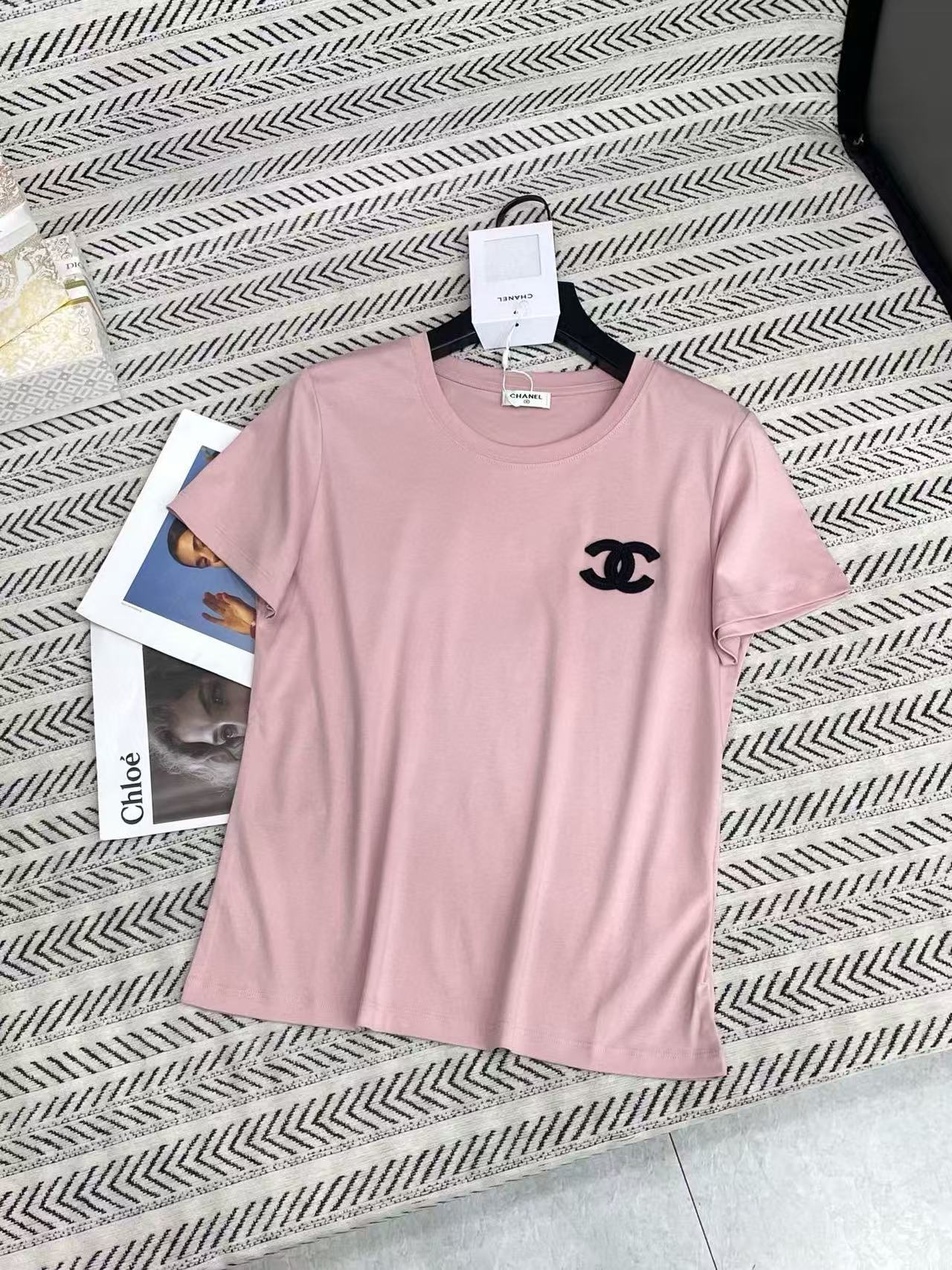 CHANE1 シンプルダブルC Tシャツ【50％割引+送料無料】