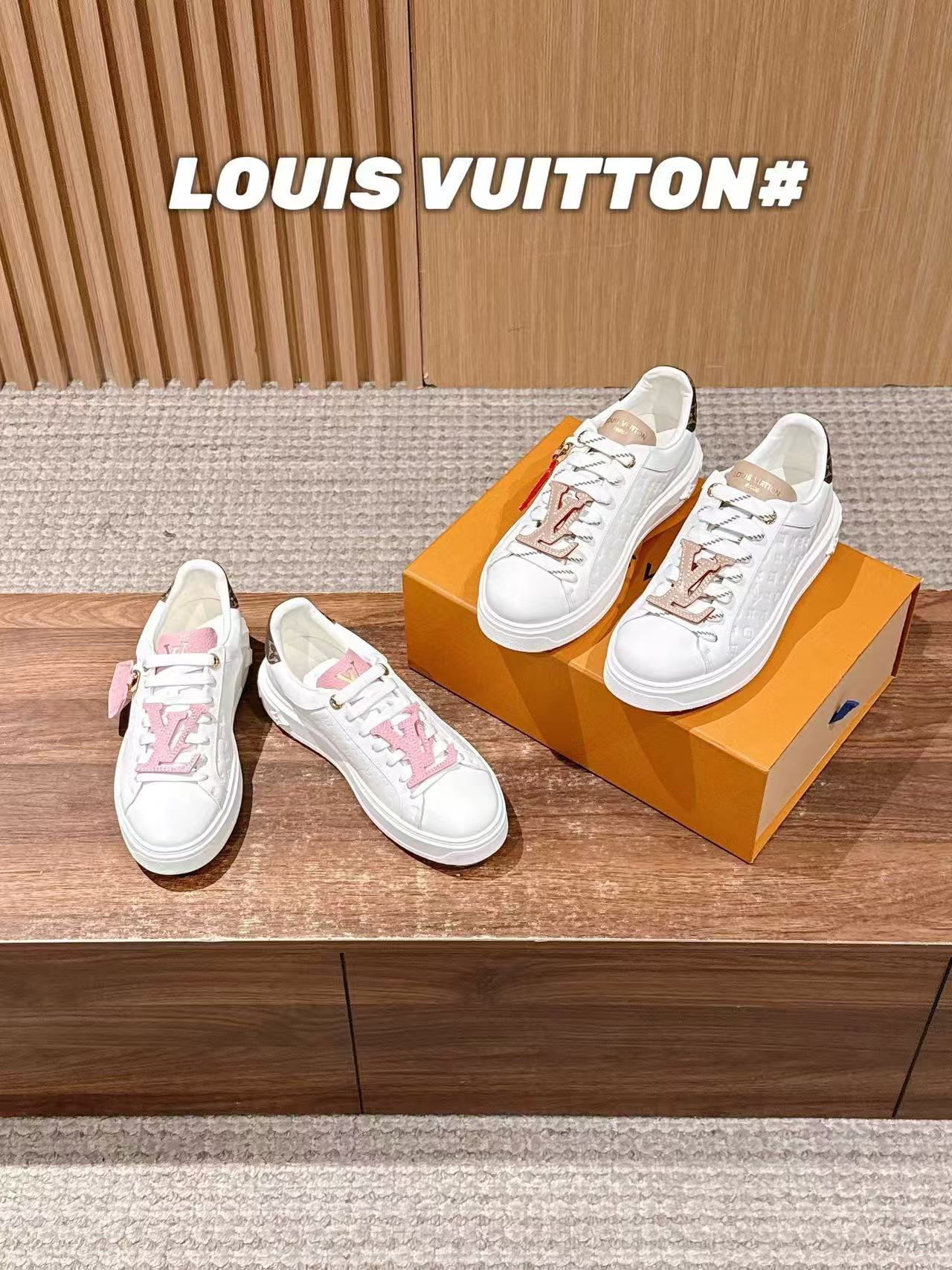 LVの高品質プリントプラットフォームカジュアルシューズ【50％割引+送料無料】