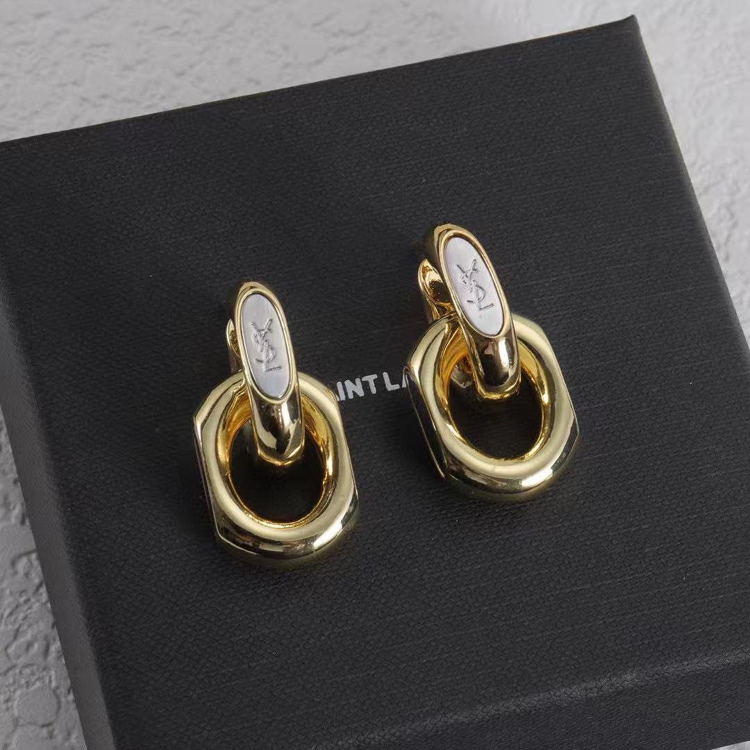 YSLのミニマリストイヤリング【50％割引+送料無料】