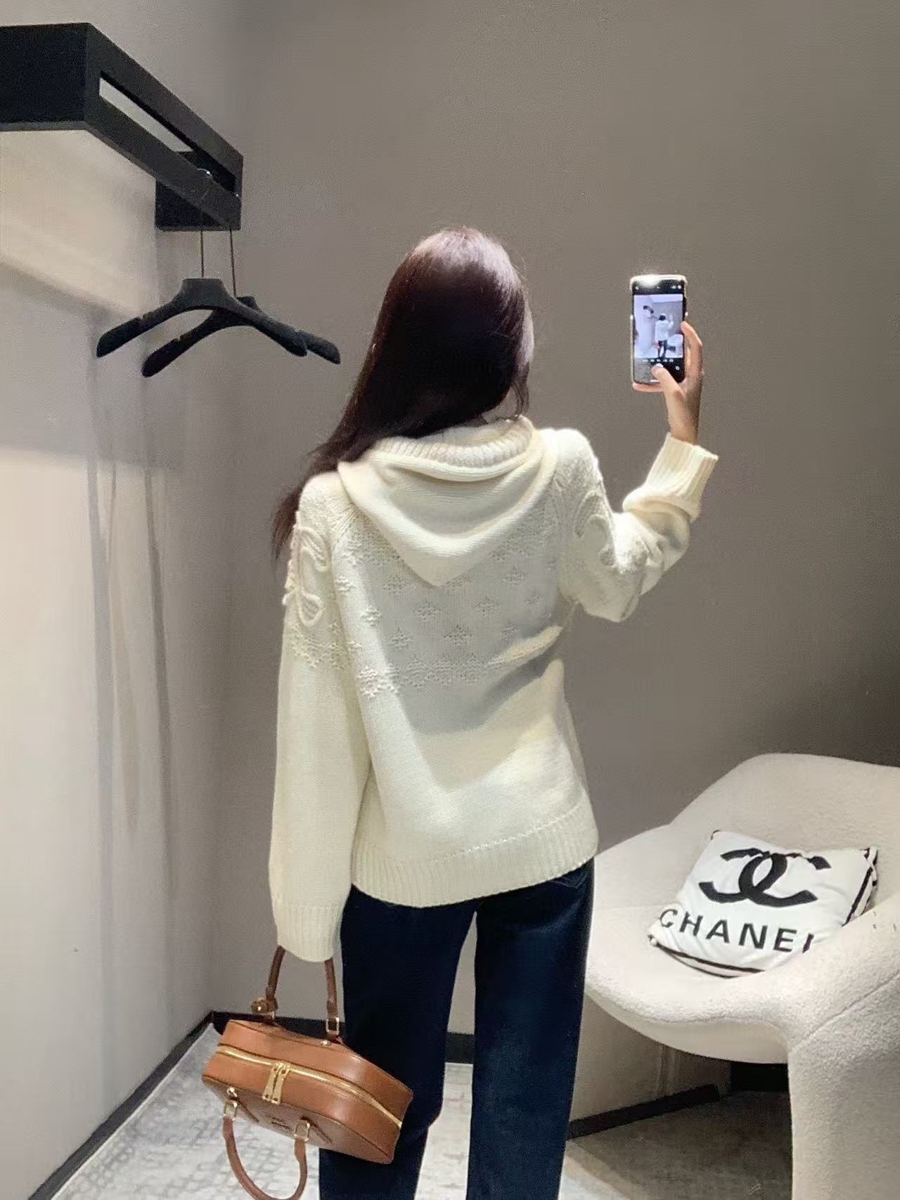 CEL1NE 凱旋門メタルボタンフードカーディガン【50％割引+送料無料】A