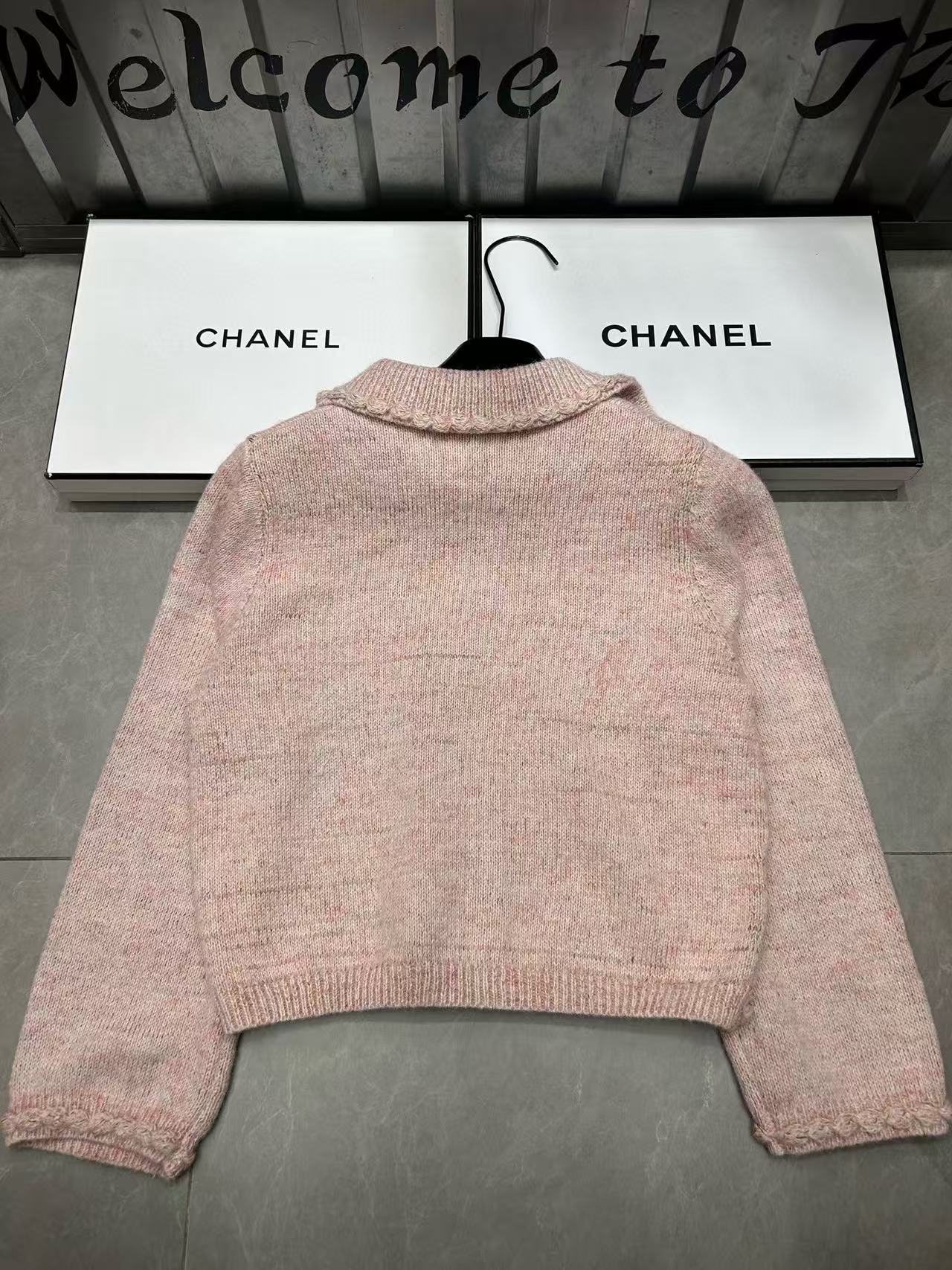 CHANE1 ツーポケットウールカーディガン【50％割引+送料無料】