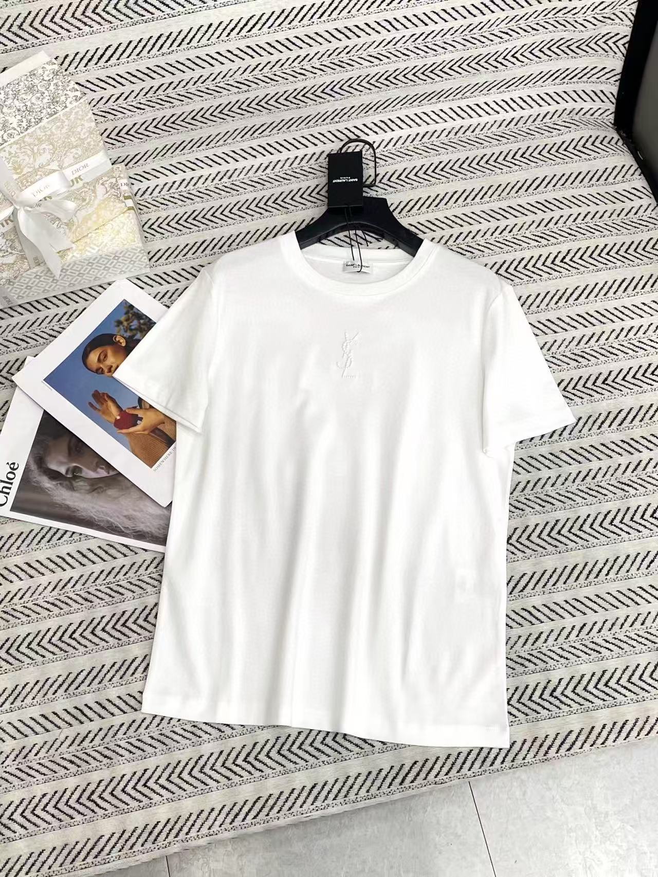 YLS シンプル刺繍ロゴTシャツ【50％割引+送料無料】