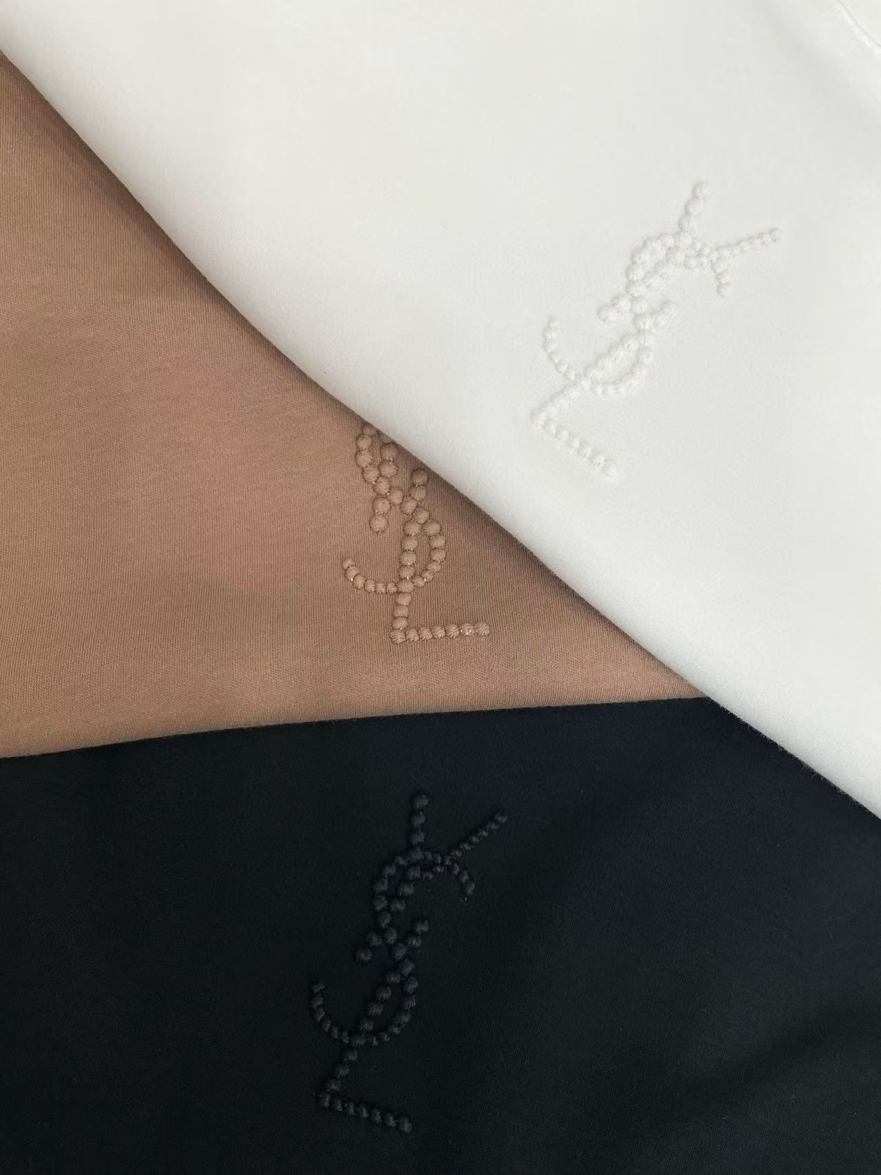 YLS シンプル刺繍ロゴTシャツ【50％割引+送料無料】