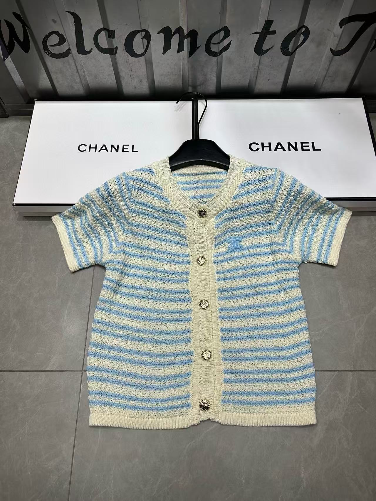 CHANE1 カラーブロックボタンウールカーディガン【50％割引+送料無料】