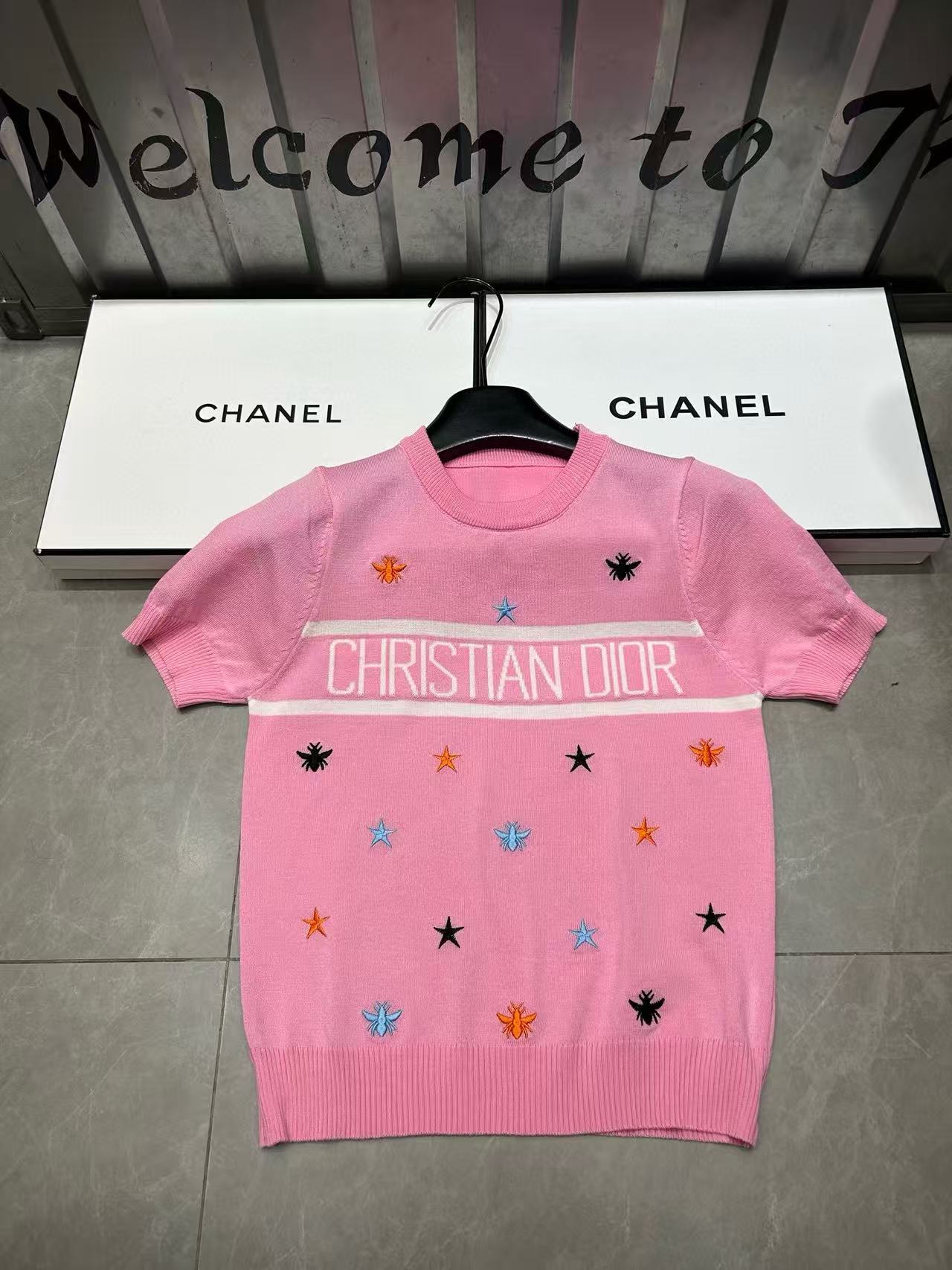 DIOR 刺繍入り五芒星セーター【50％割引+送料無料】