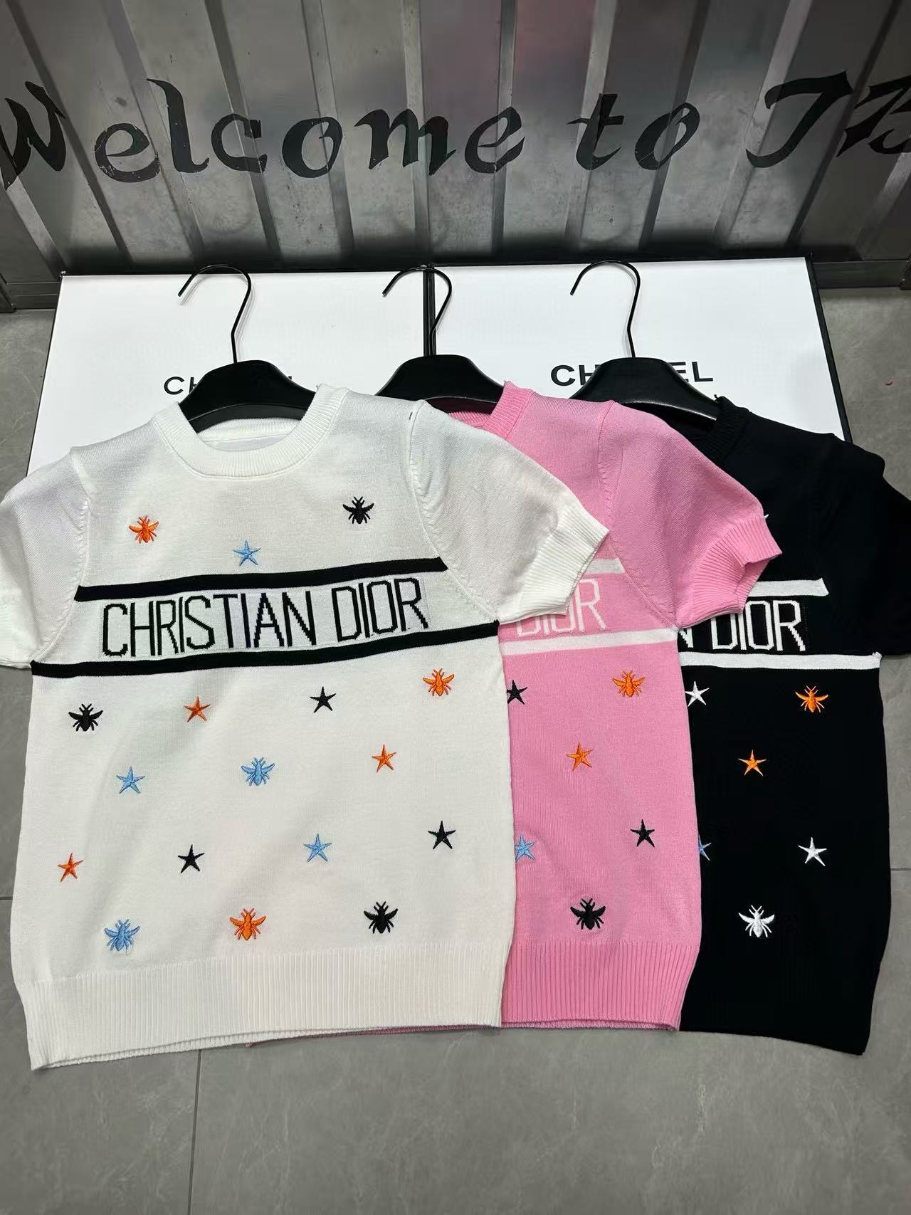 DIOR 刺繍入り五芒星セーター【50％割引+送料無料】