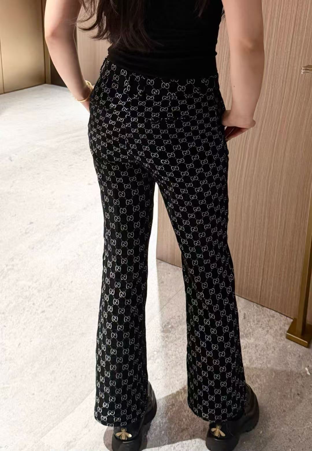 GUCC1 ジャカードブレザー + パンツ ツーピースセット【50％割引+送料無料】