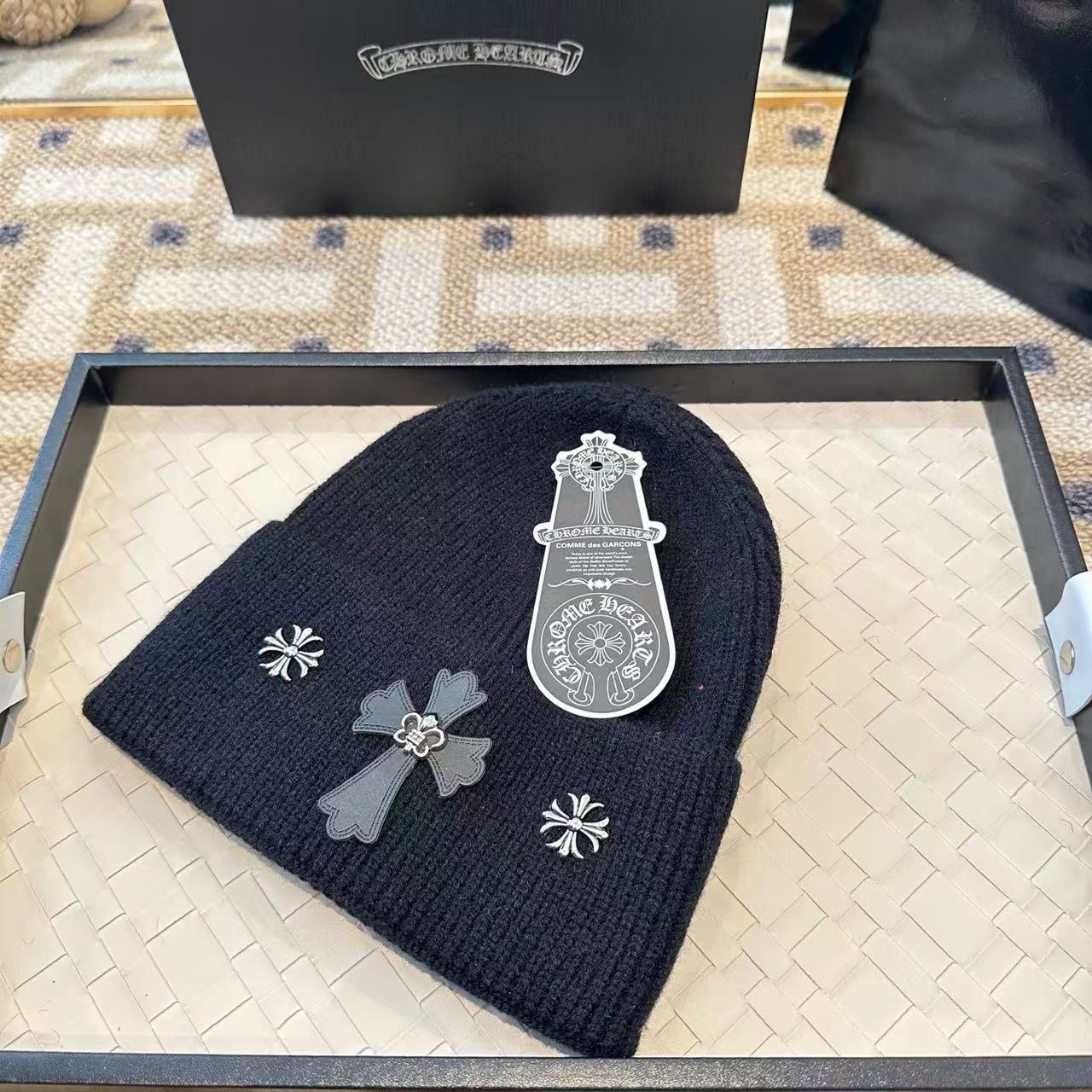 Chr0me Hearts ウールニット帽【50％割引+送料無料】