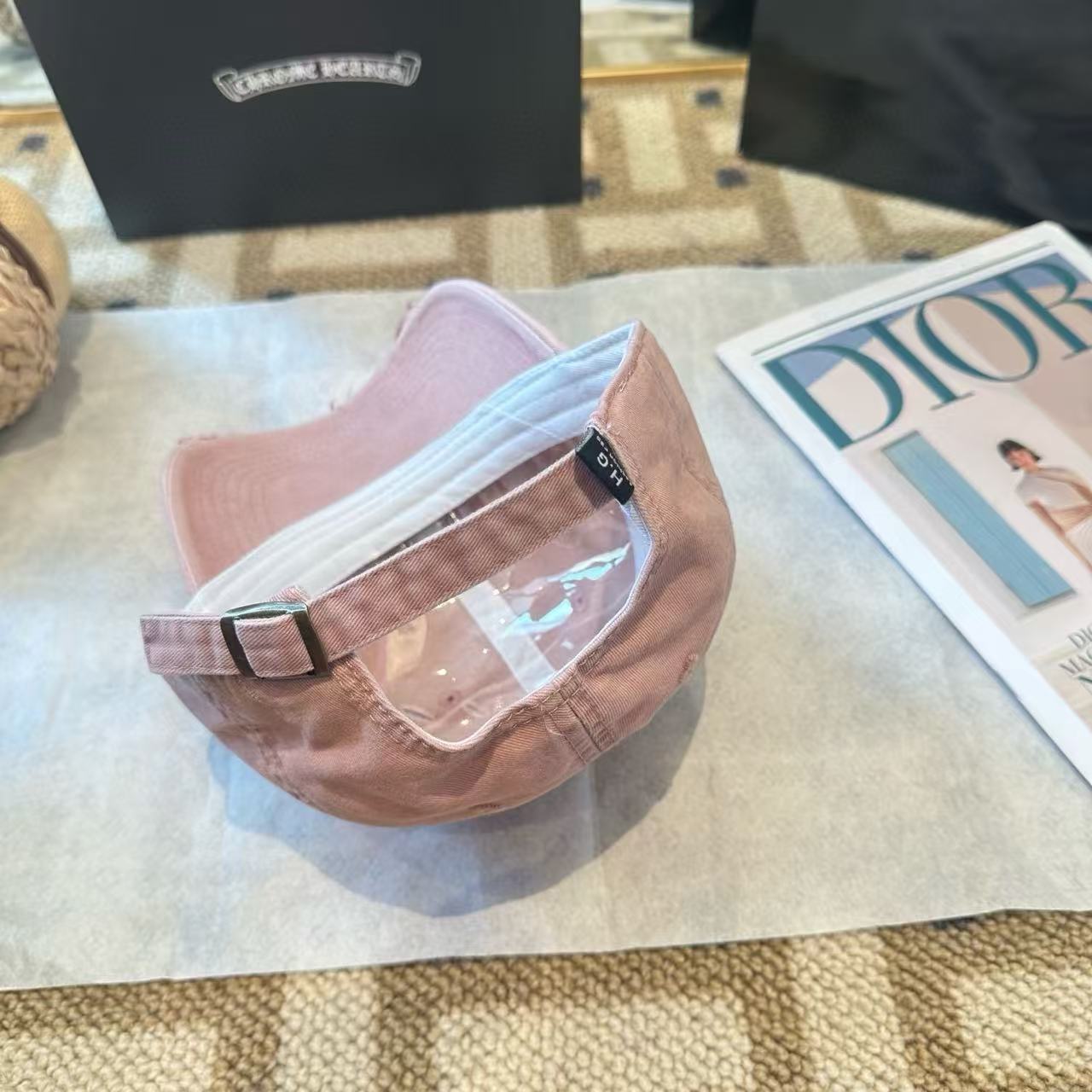 Chr0me Hearts クロスグラデーションベースボールキャップ【50％割引+送料無料】