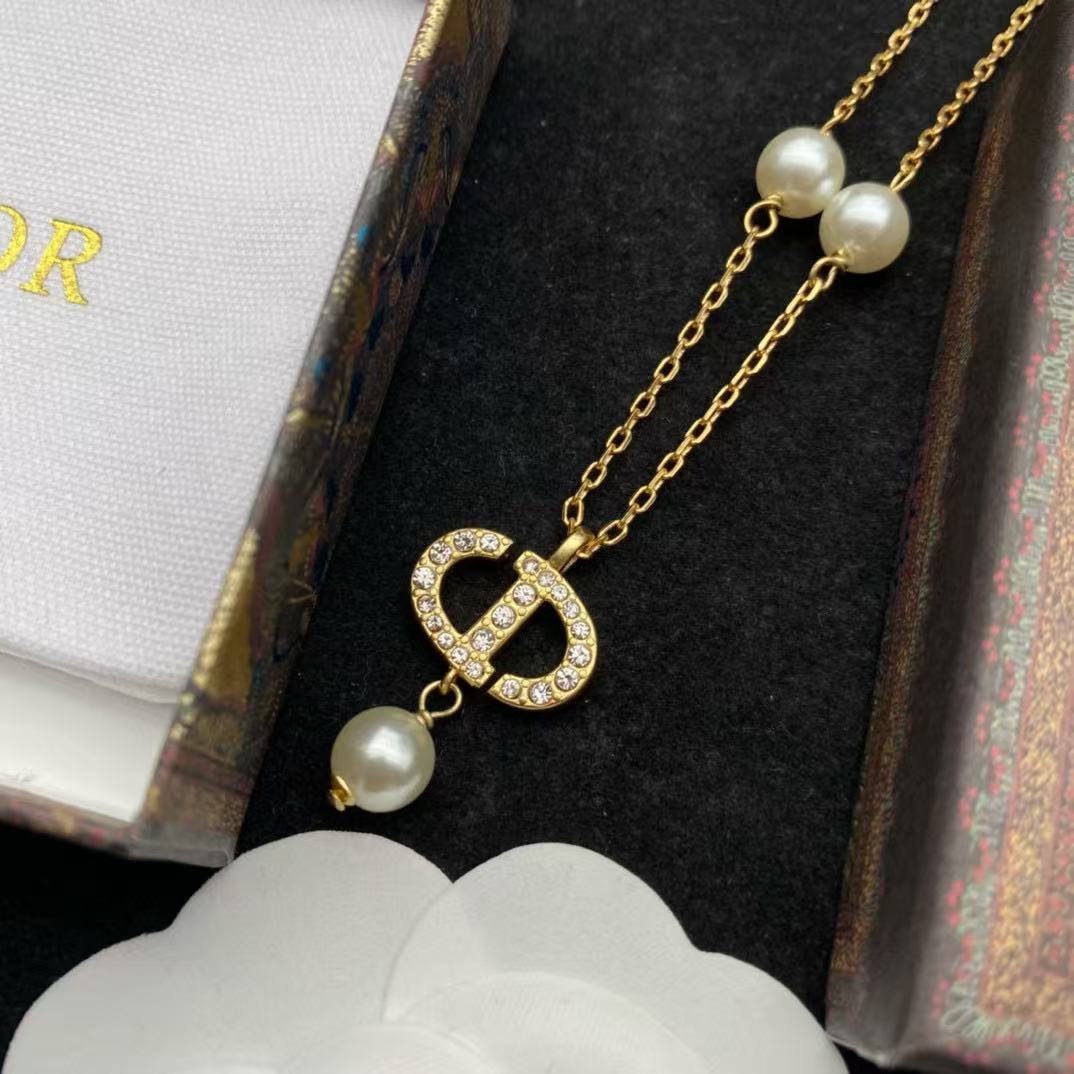 DI0R CDパールネックレス【50％割引+送料無料】
