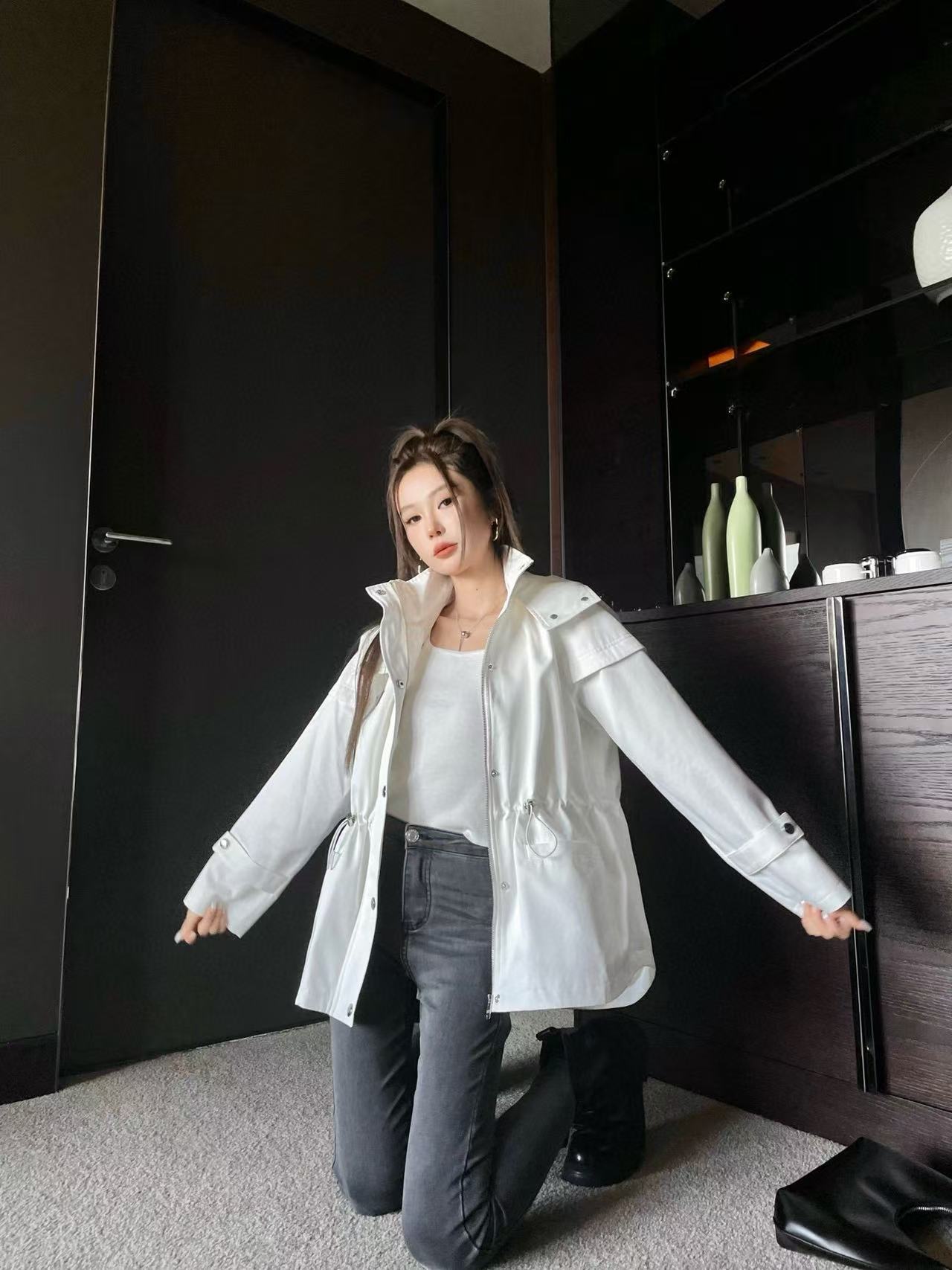 PR4DA トライアングルロゴ フード付きジャケット【50％割引+送料無料】