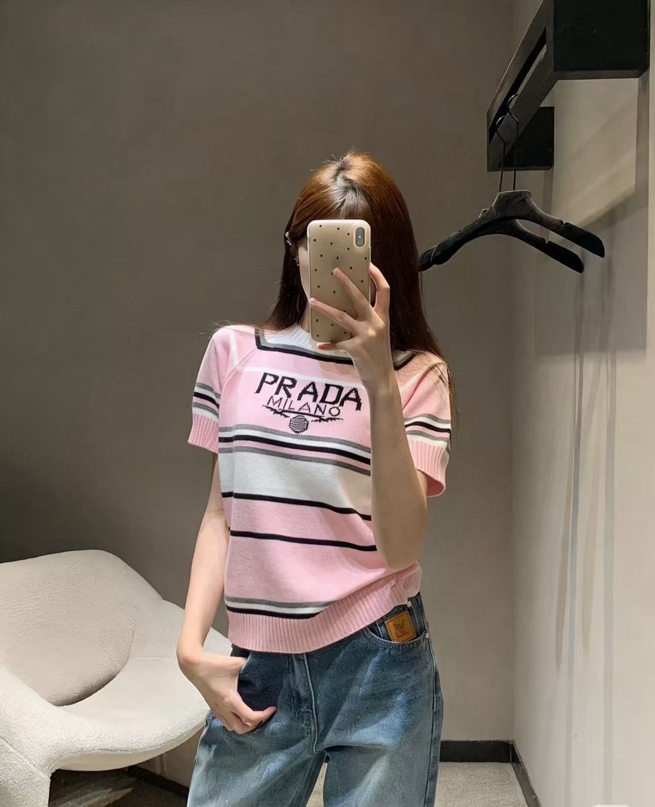 PR4DA ストライプ レター ウール セーター【50％割引+送料無料】