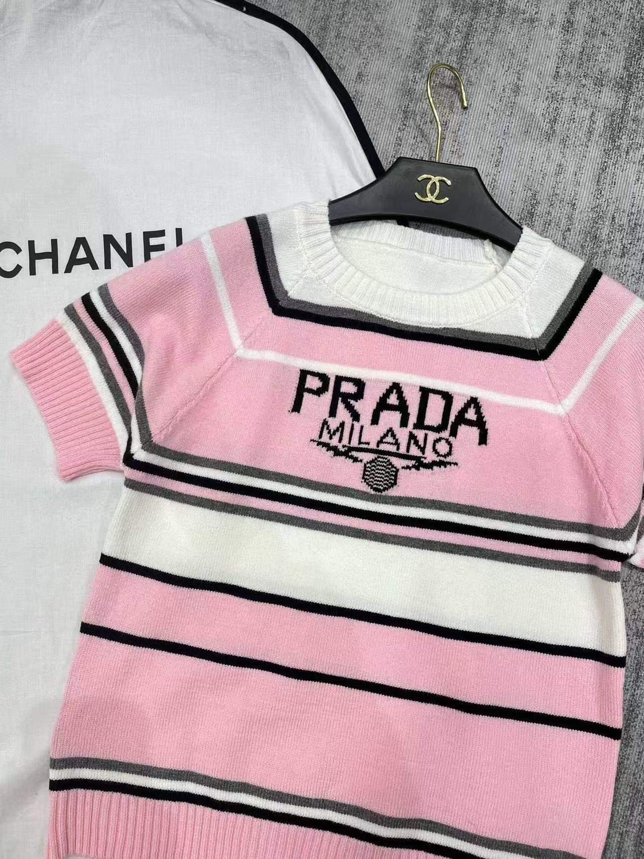 PR4DA ストライプ レター ウール セーター【50％割引+送料無料】