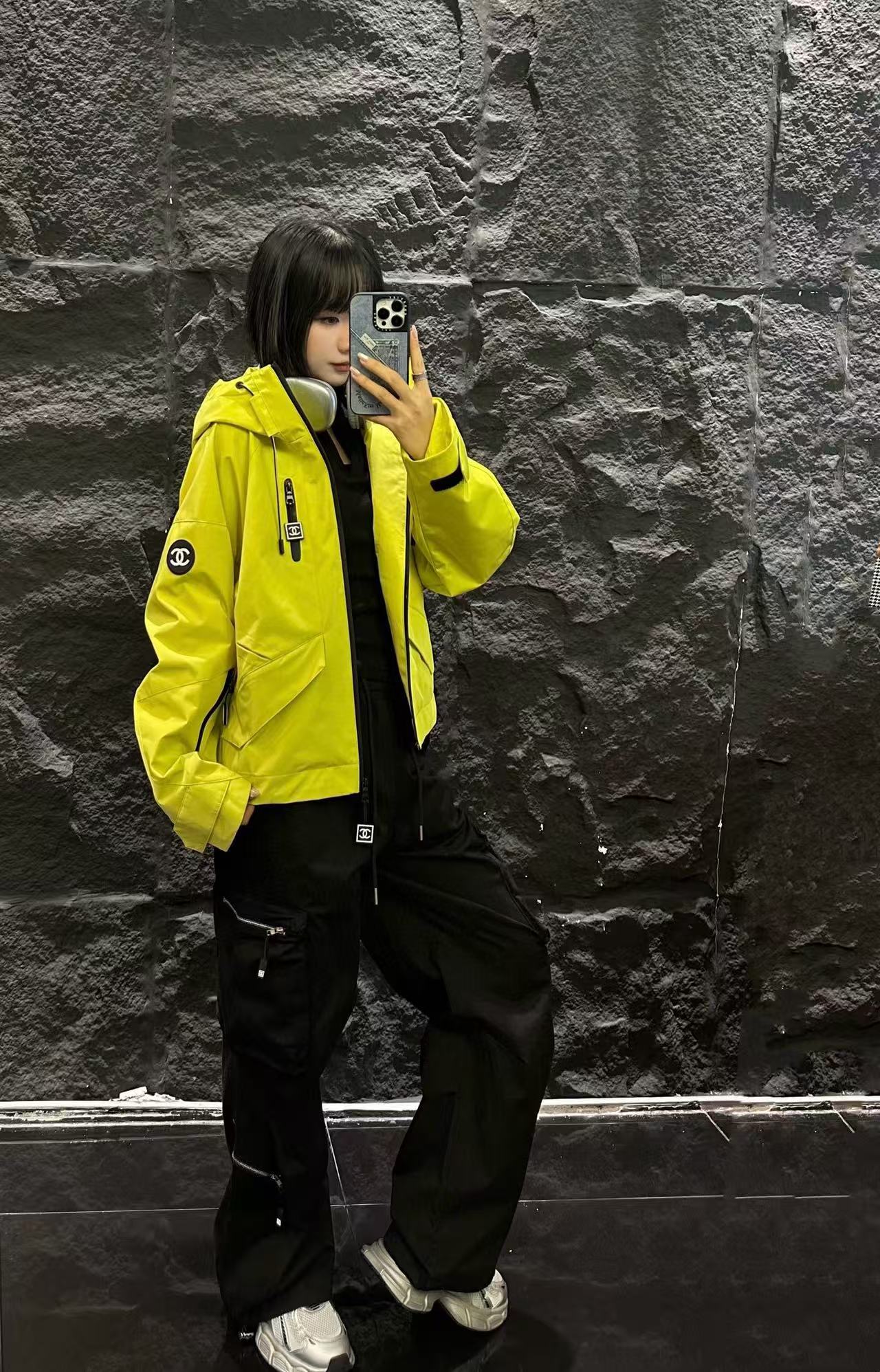 CHANE1 フード付きウィンドブレーカージャケット【50％割引+送料無料】