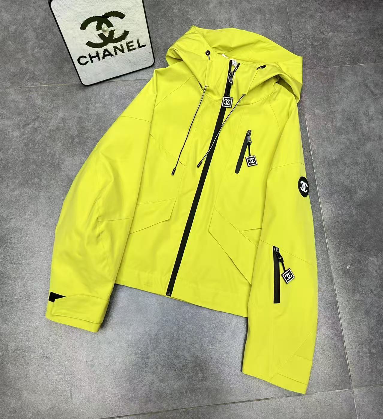 CHANE1 フード付きウィンドブレーカージャケット【50％割引+送料無料】
