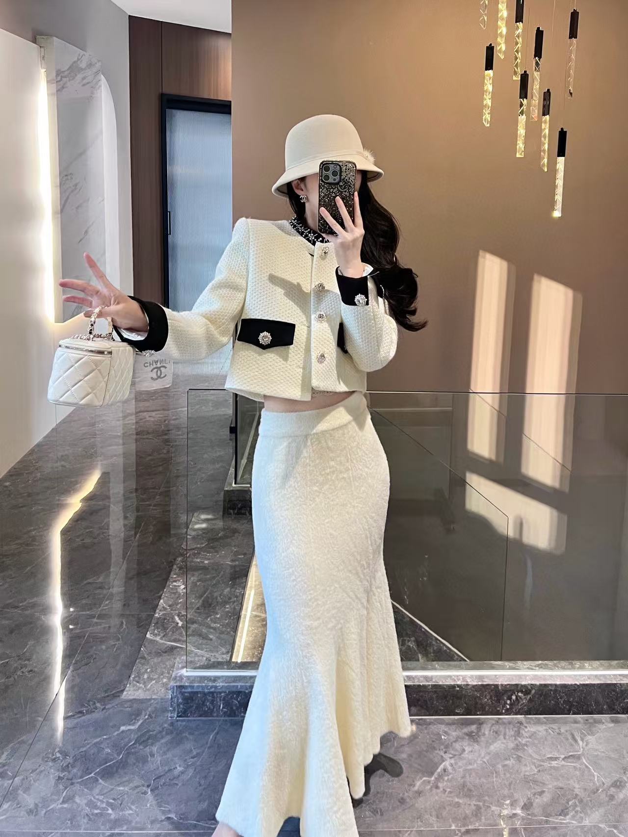 CHANE1 高品質ビーズジャケット【50％割引+送料無料】