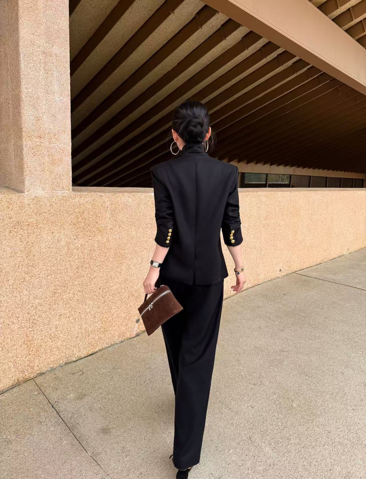 DI0R 高品質 CDスーツ ジャケット+パンツ ツーピースセット【50％割引+送料無料】