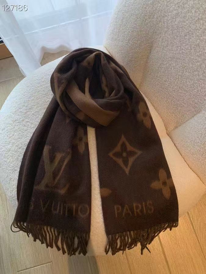 LV四つ葉のクローバーカシミアスカーフ【50％割引+送料無料】